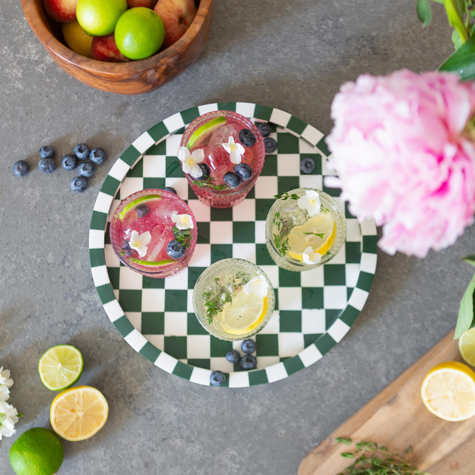 12pc Amore Glass Tumbler Set