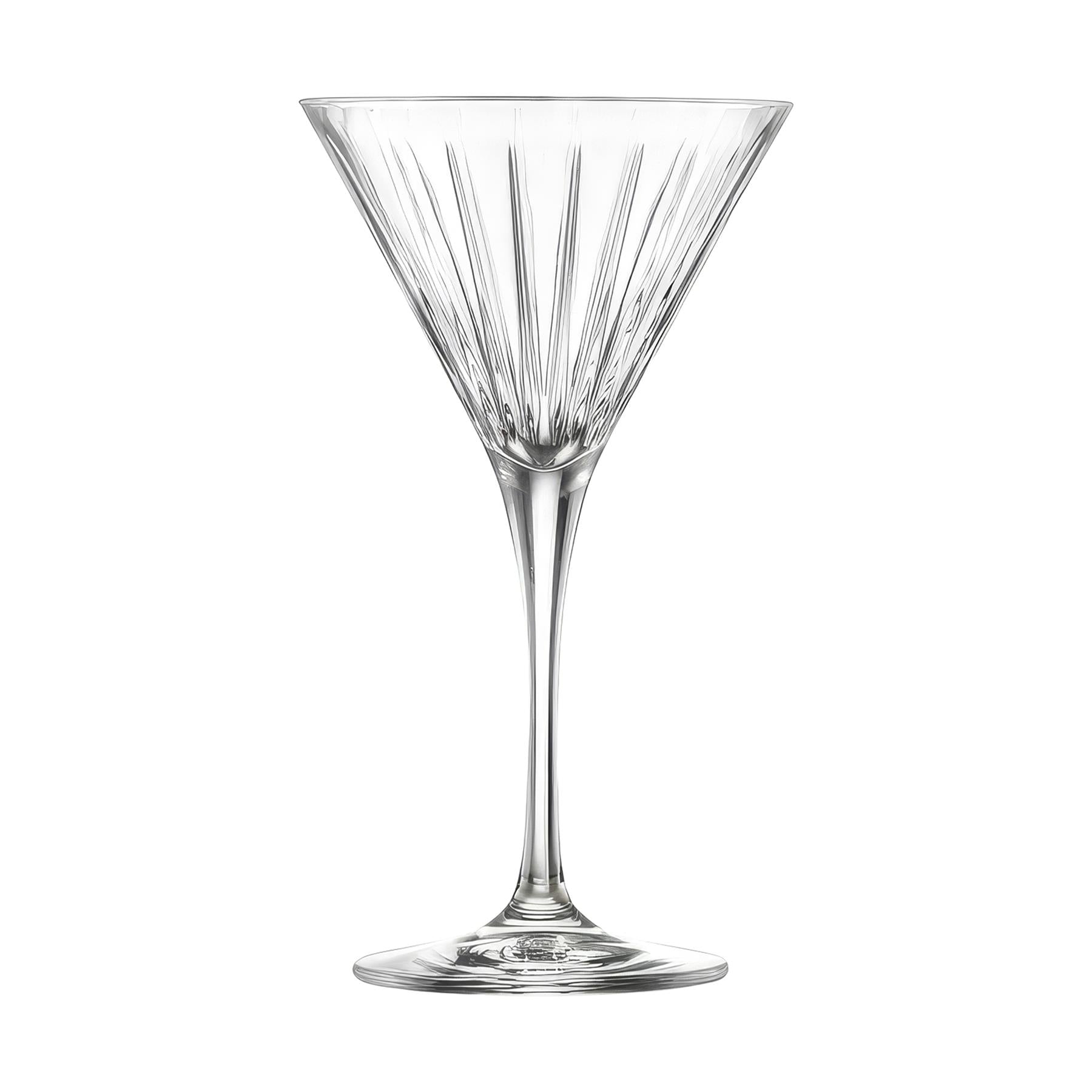 210ml Timeless Crystal Martini Glasses - Pack of 6