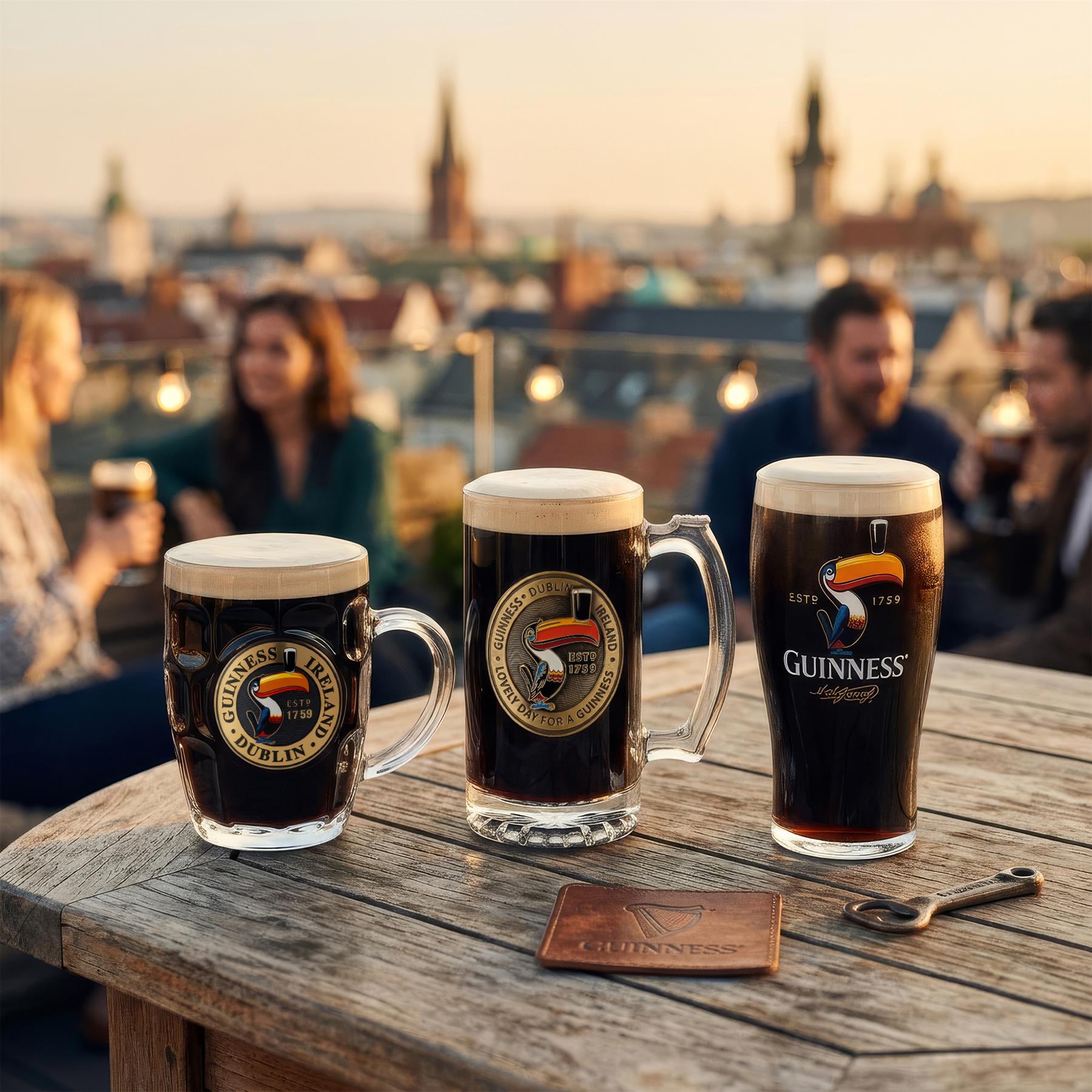 Guinness Toucan Pint Glass