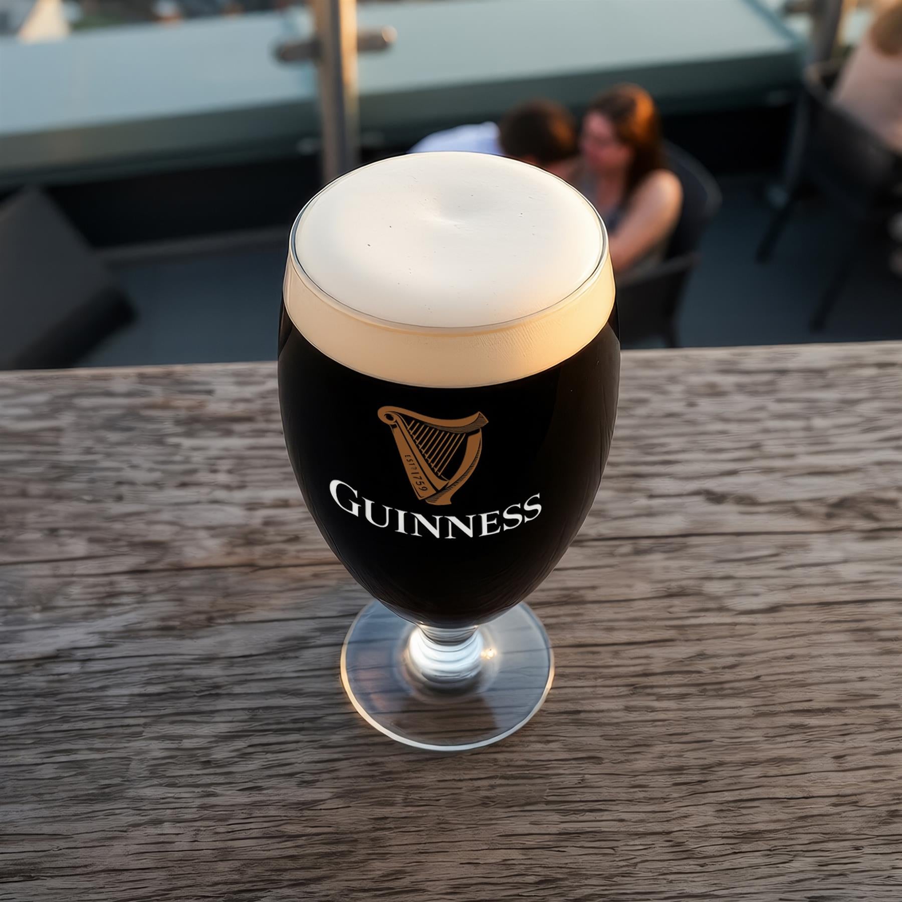 Guinness 2 Piece Stemmed Pint Glass Set