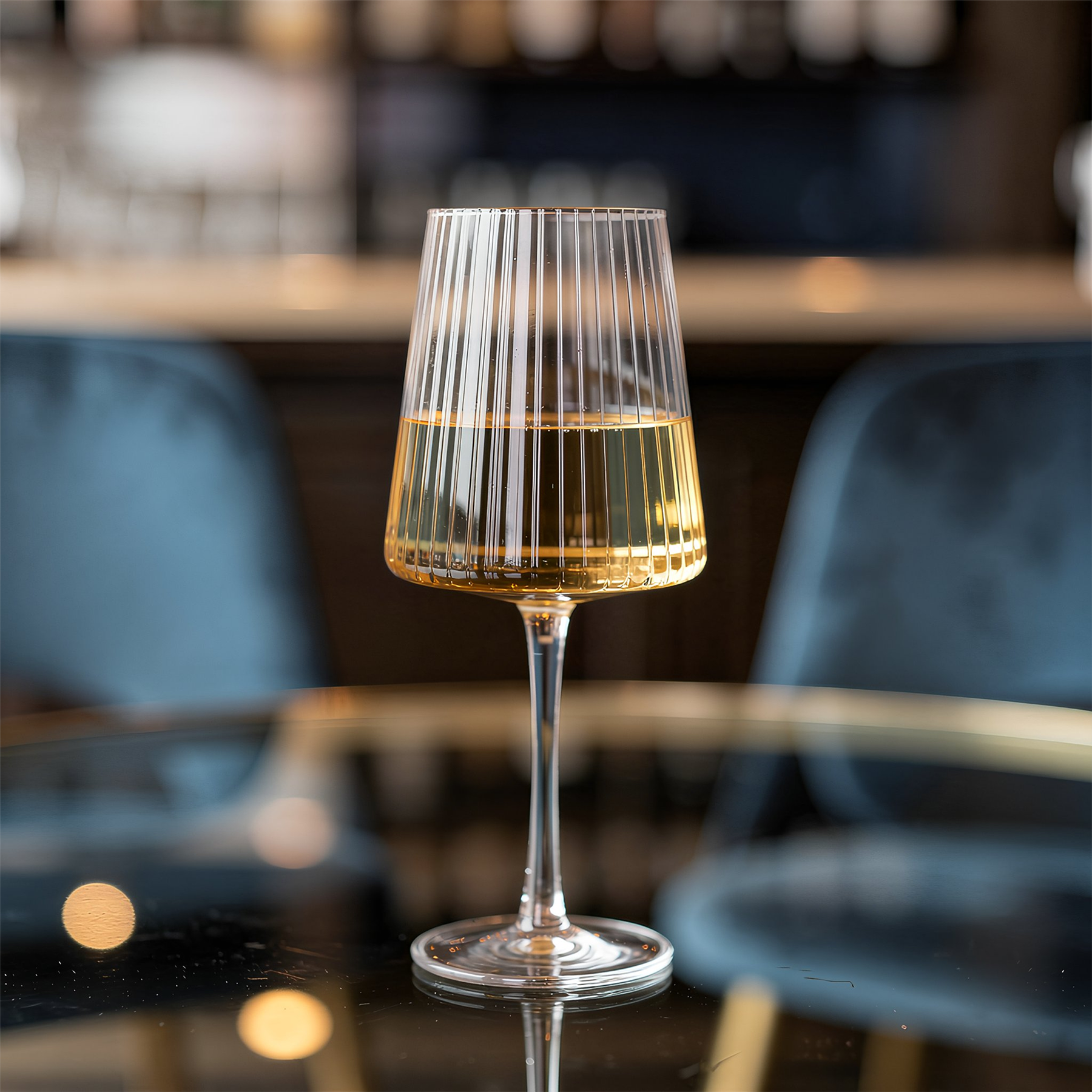 480ml Chelsea Optic Crystal White Wine Glasses - Pack of 6