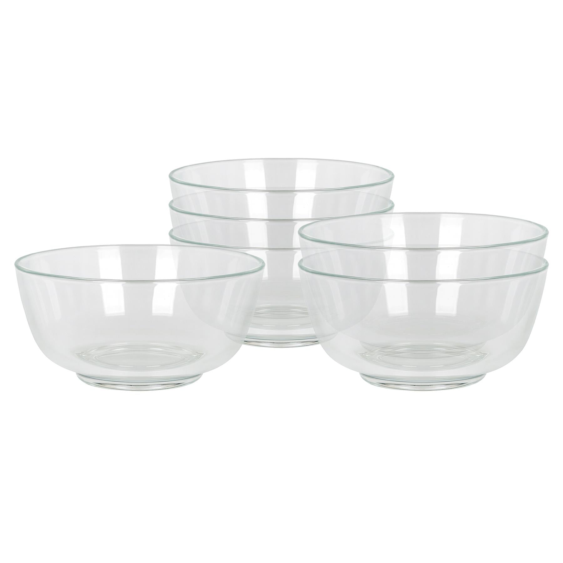 Glass Snack Bowls - 11cm - Pack of 6