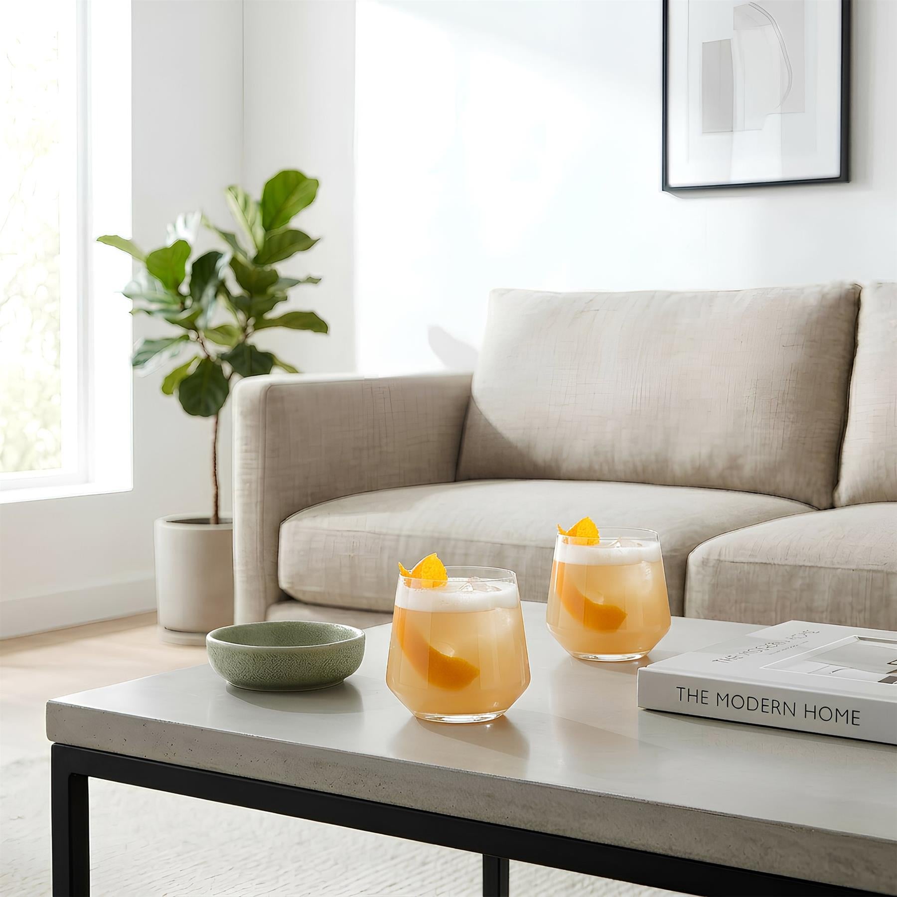 300ml Soho Crystal Tumbler Glasses - Pack of 6