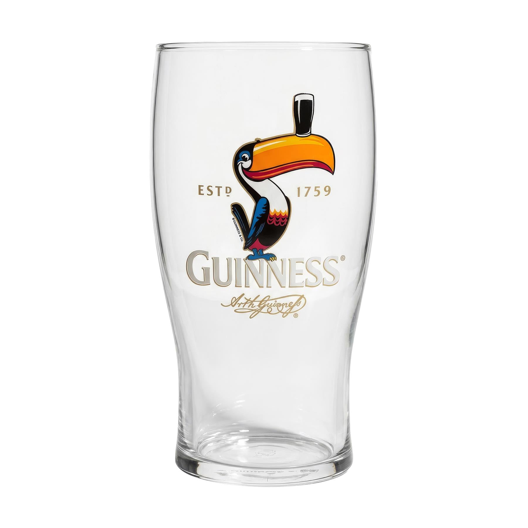 Guinness Toucan Pint Glass
