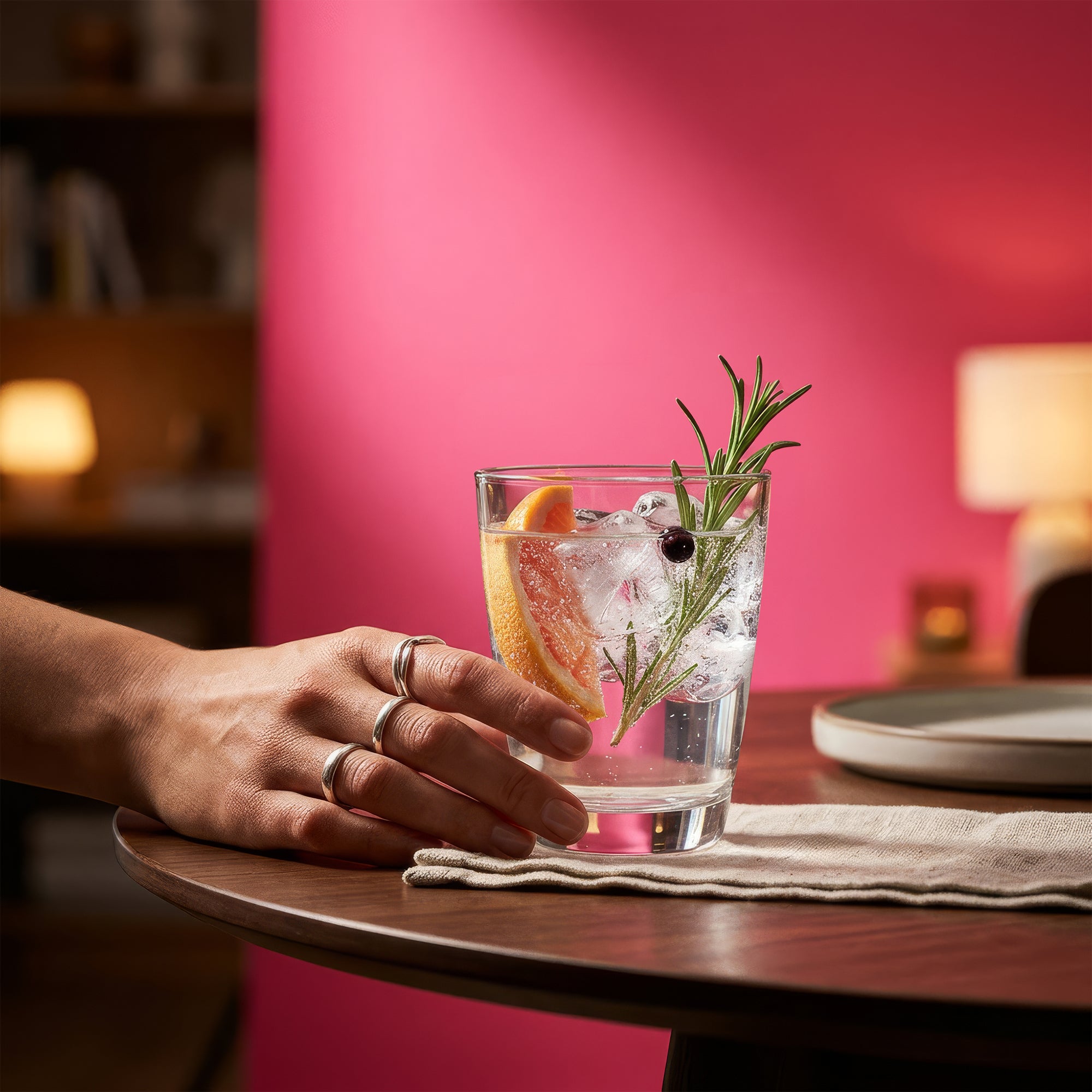 380ml Conical Glass Tumblers - Pack of 6