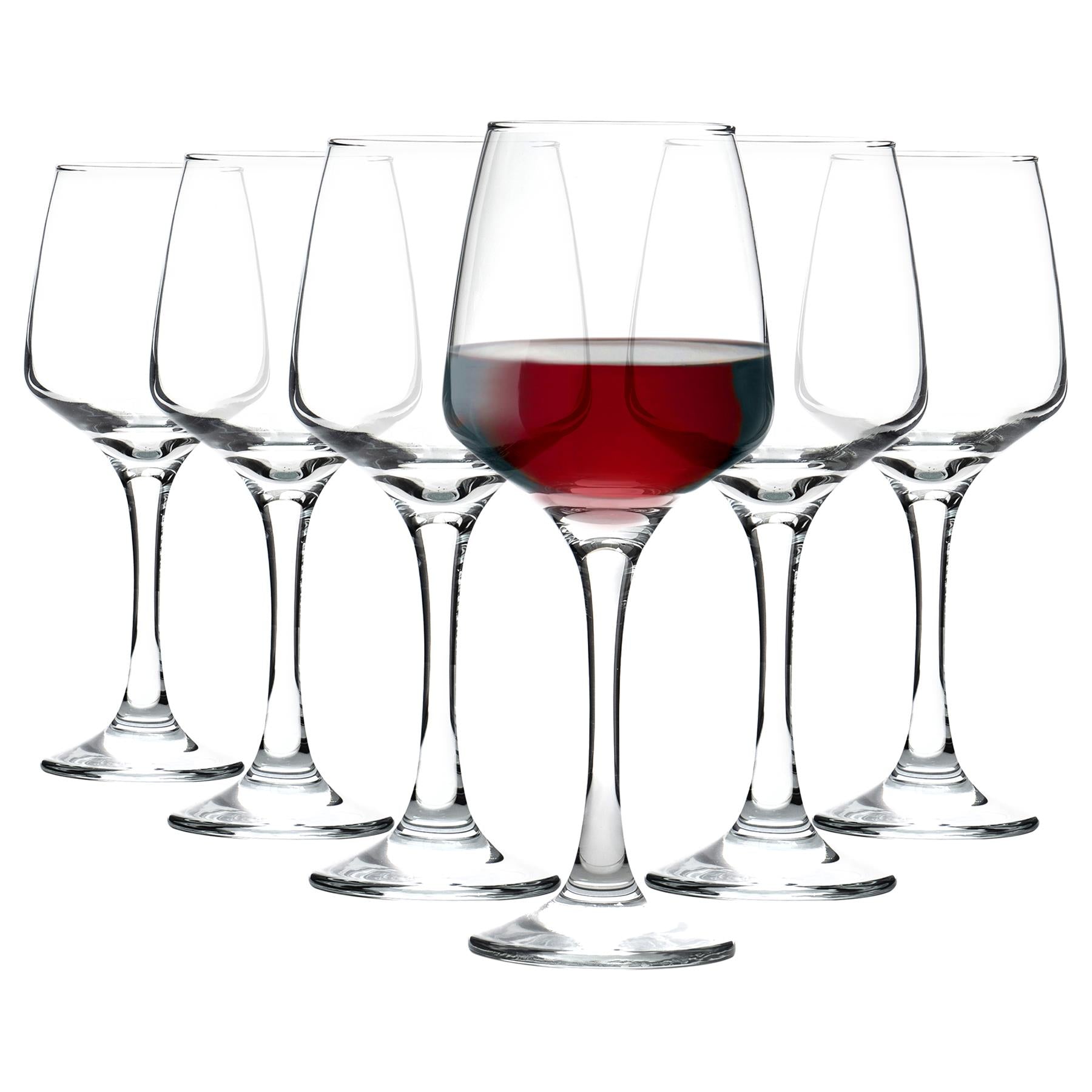 400ml Lal Red Wine Glasses - Pack of Six - By LAV