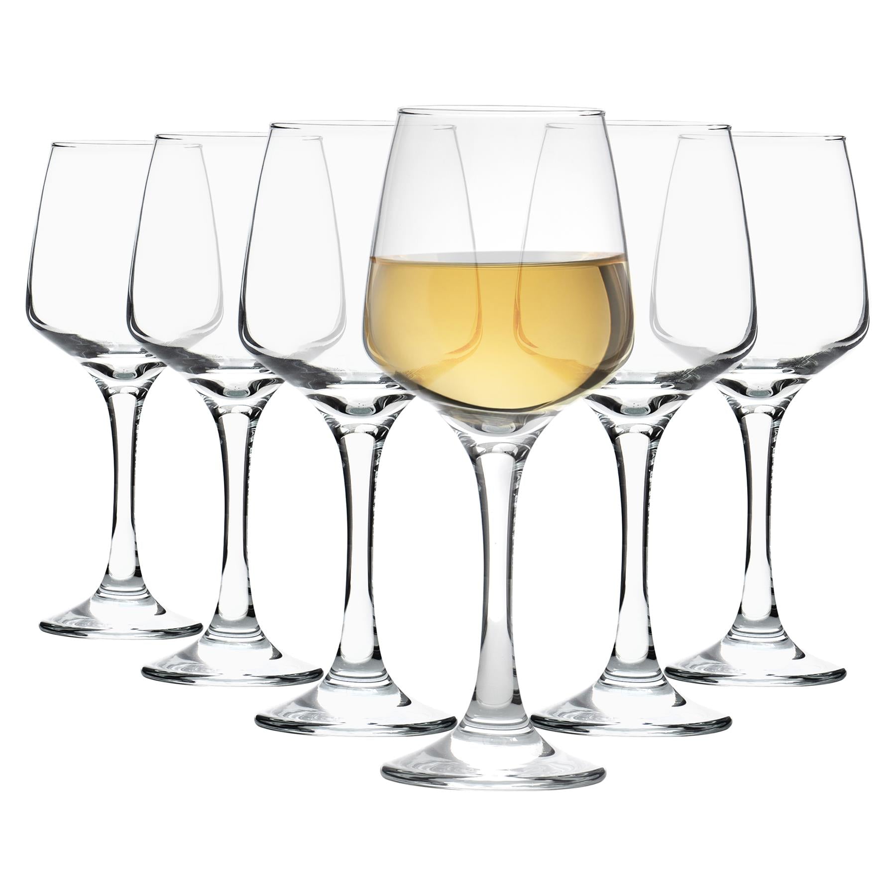 295ml Lal White Wine Glasses - Pack of Six - By LAV