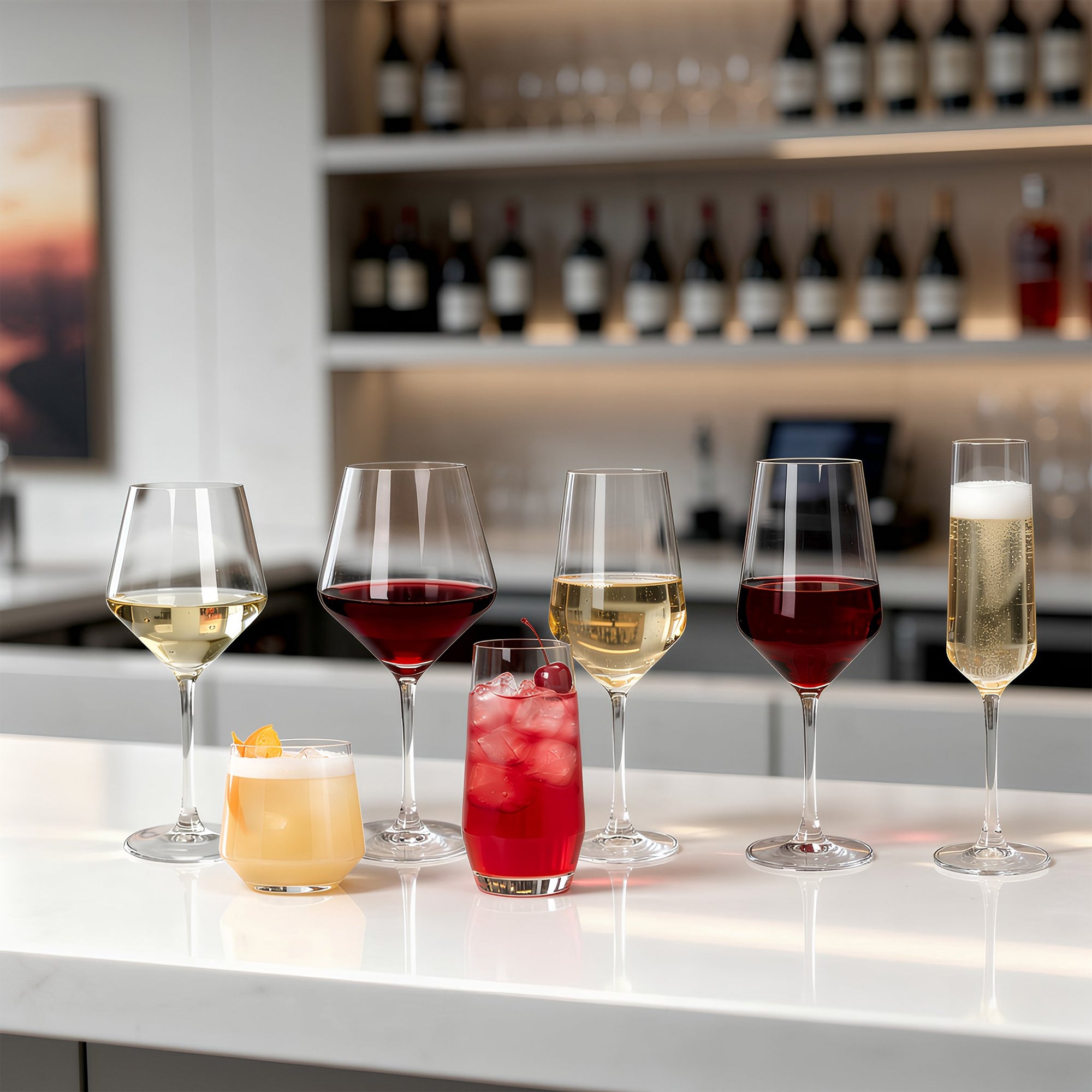 300ml Soho Crystal Tumbler Glasses - Pack of 6