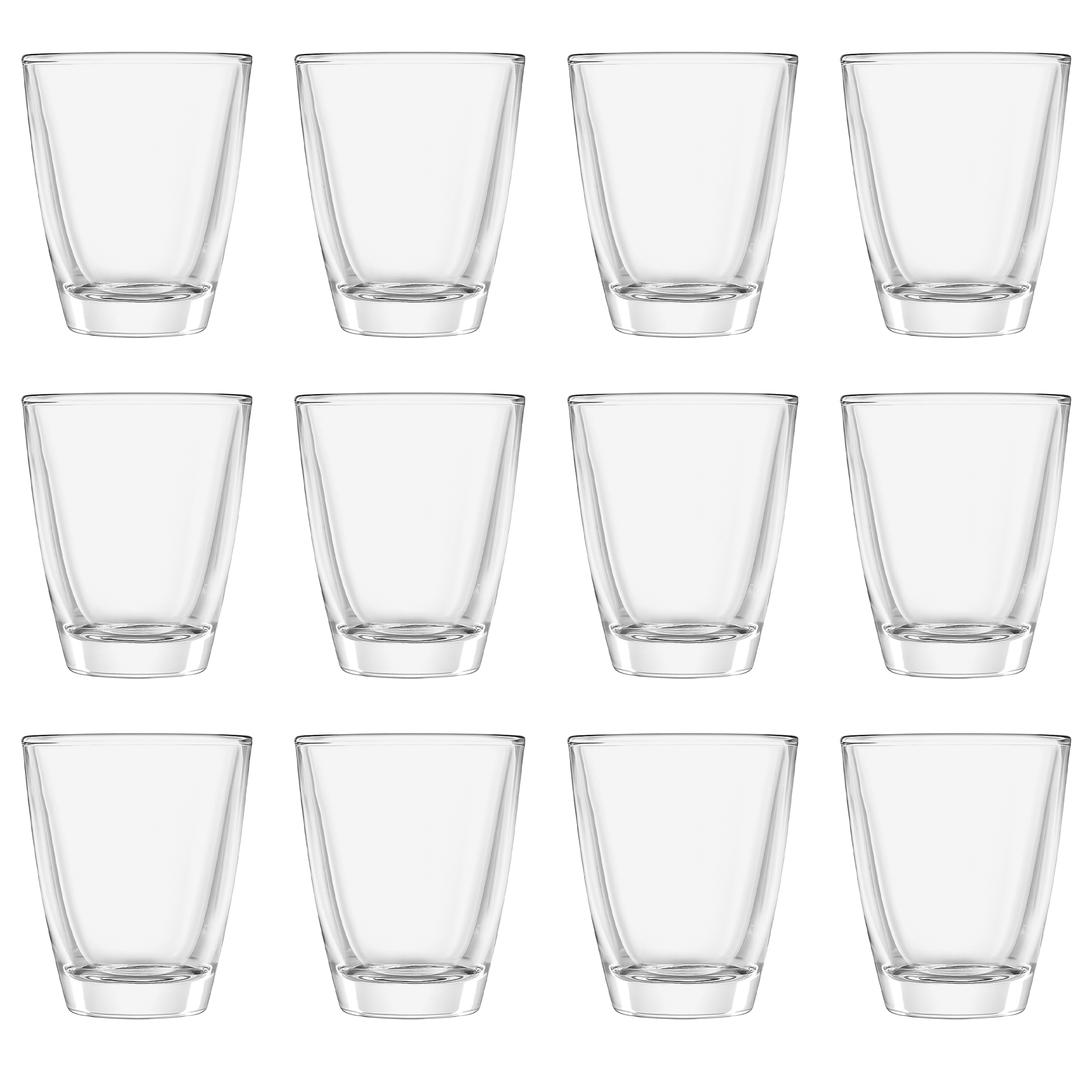 30ml Wide Shot Glasses - Pack of 12