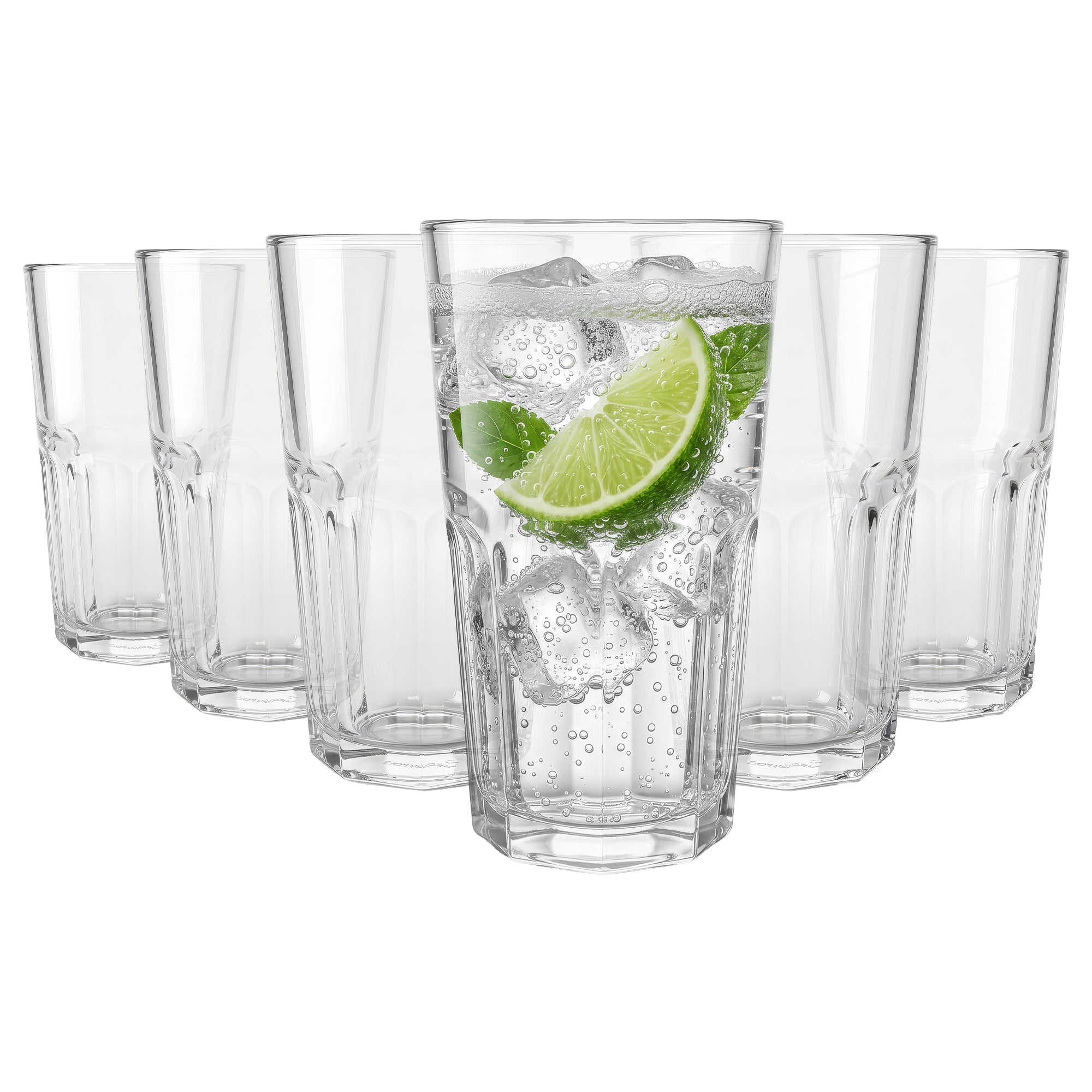 Panelled Glass Tumblers