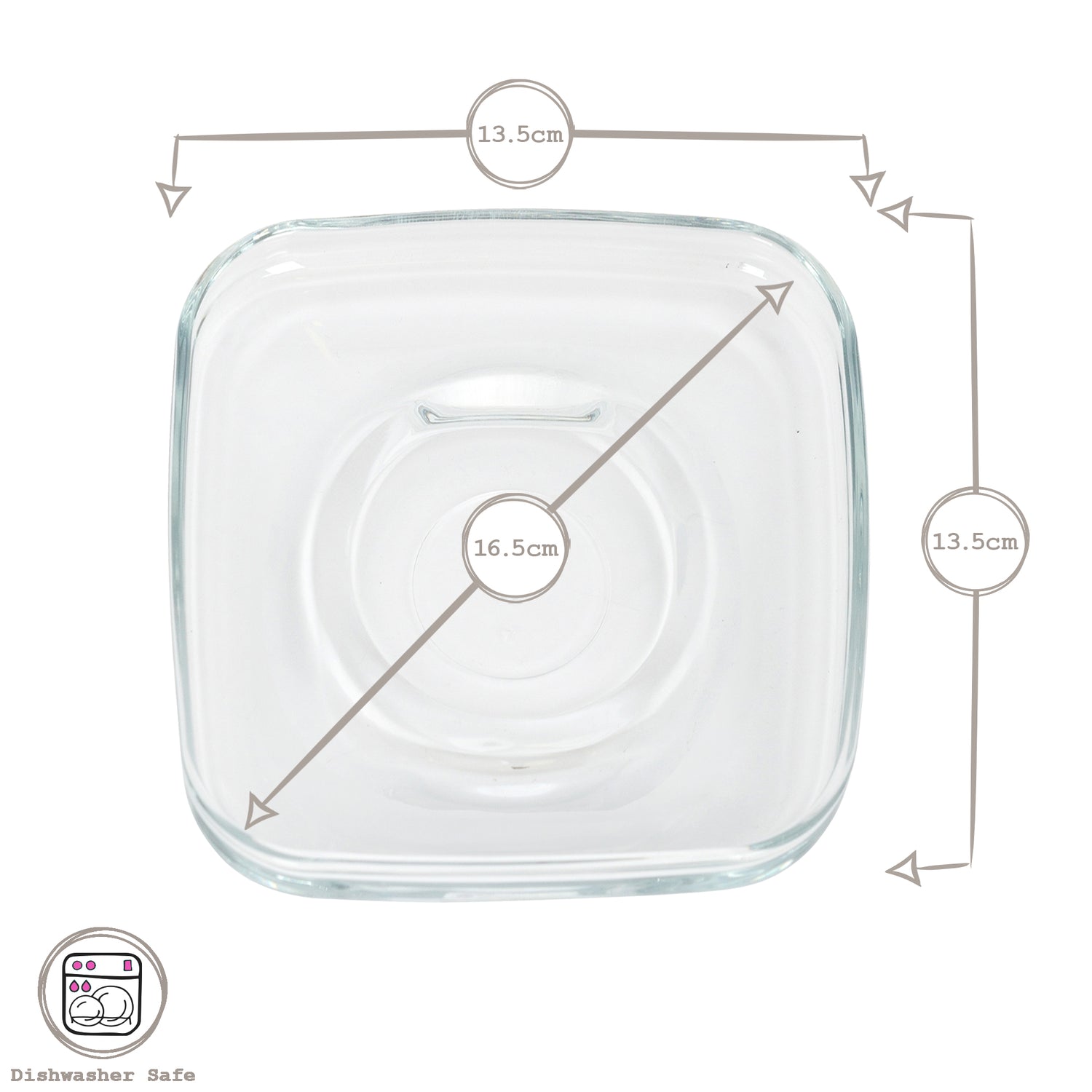 12pc 350ml Cozy Stacking Glass Coffee Cups & Saucers Set