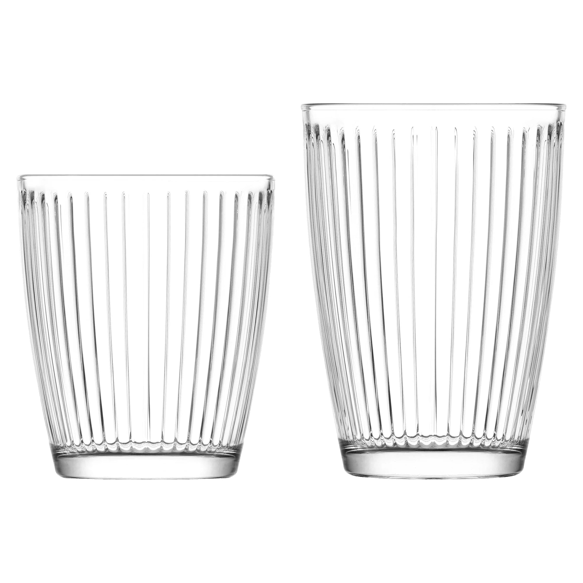12 Piece Hestia Glass Tumbler Set