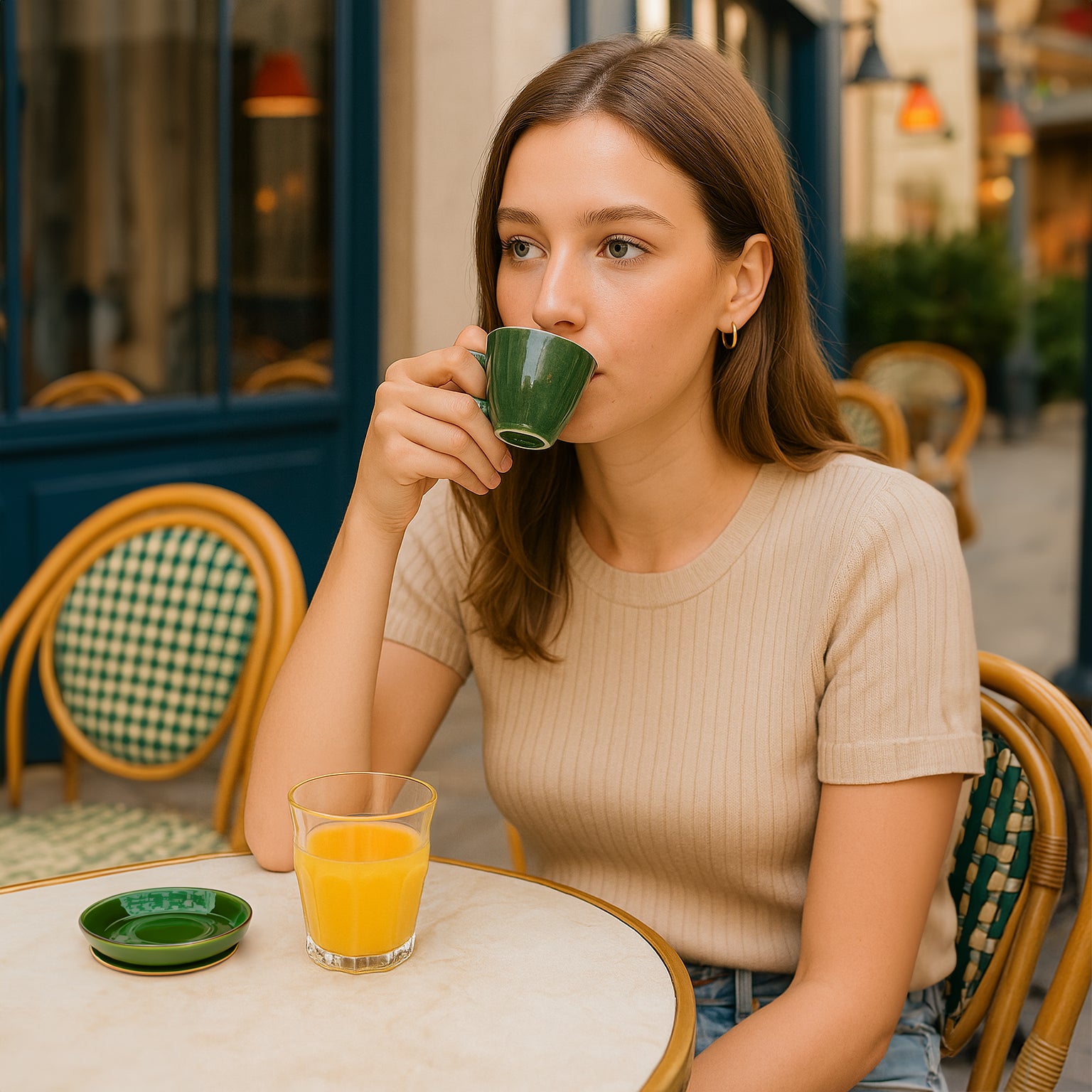 210ml Fluted Glass Tumblers - Pack of 6