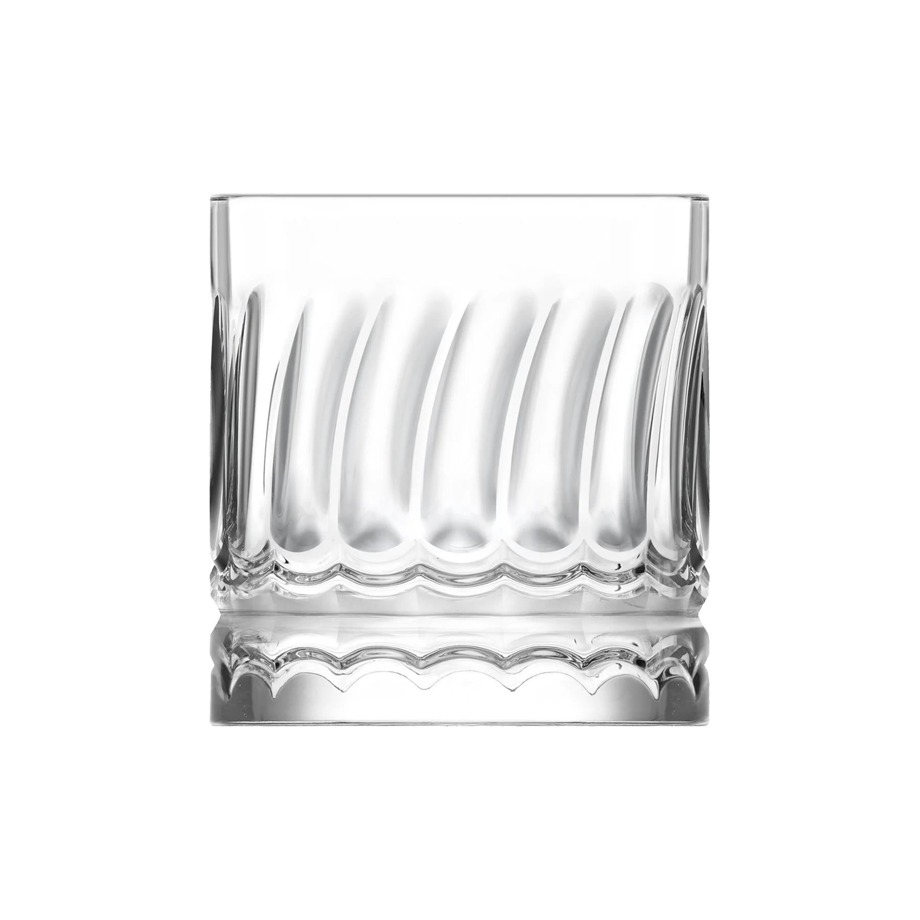 330ml Wave Whisky Glasses - Pack of 6