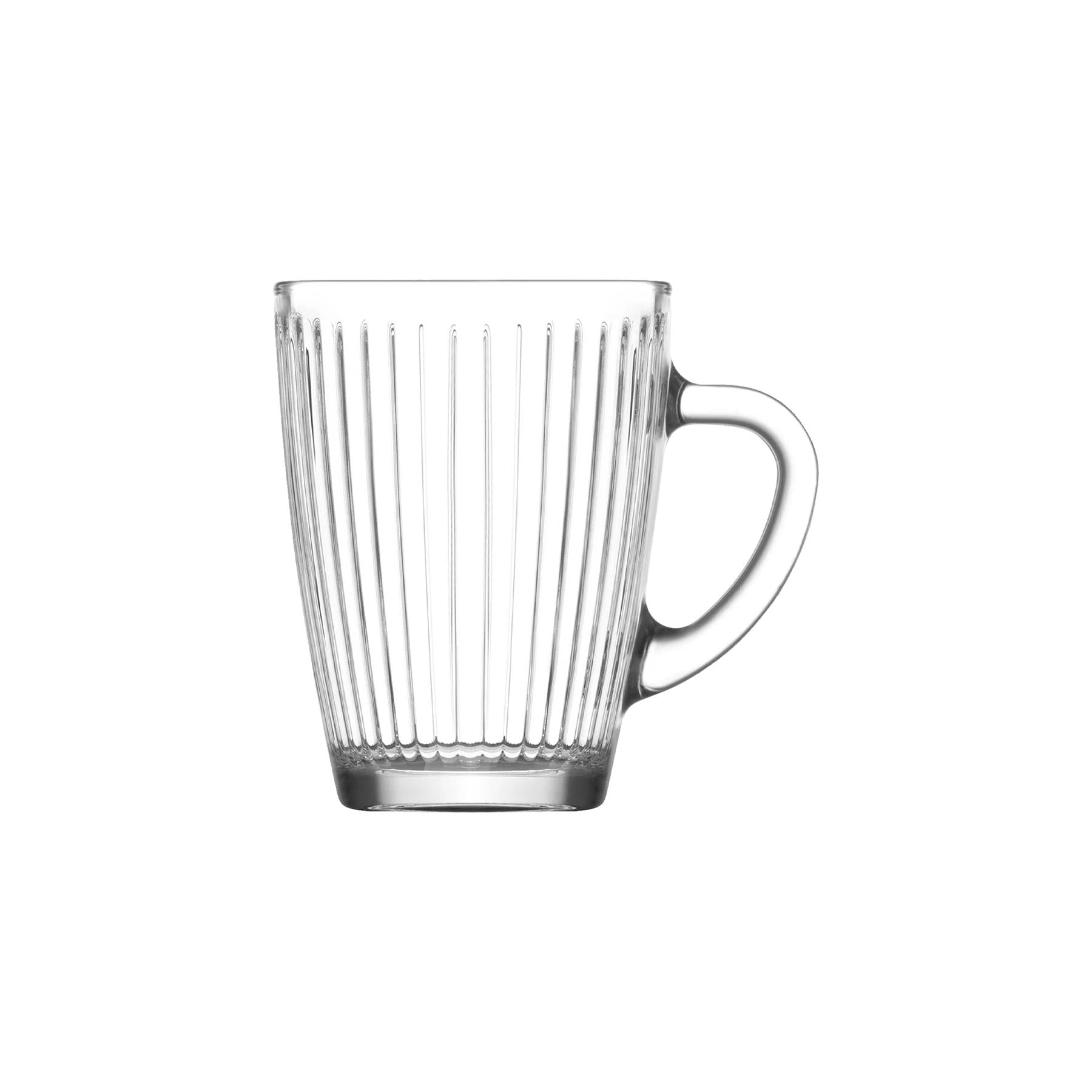 300ml Hestia Glass Mugs - Pack of 6