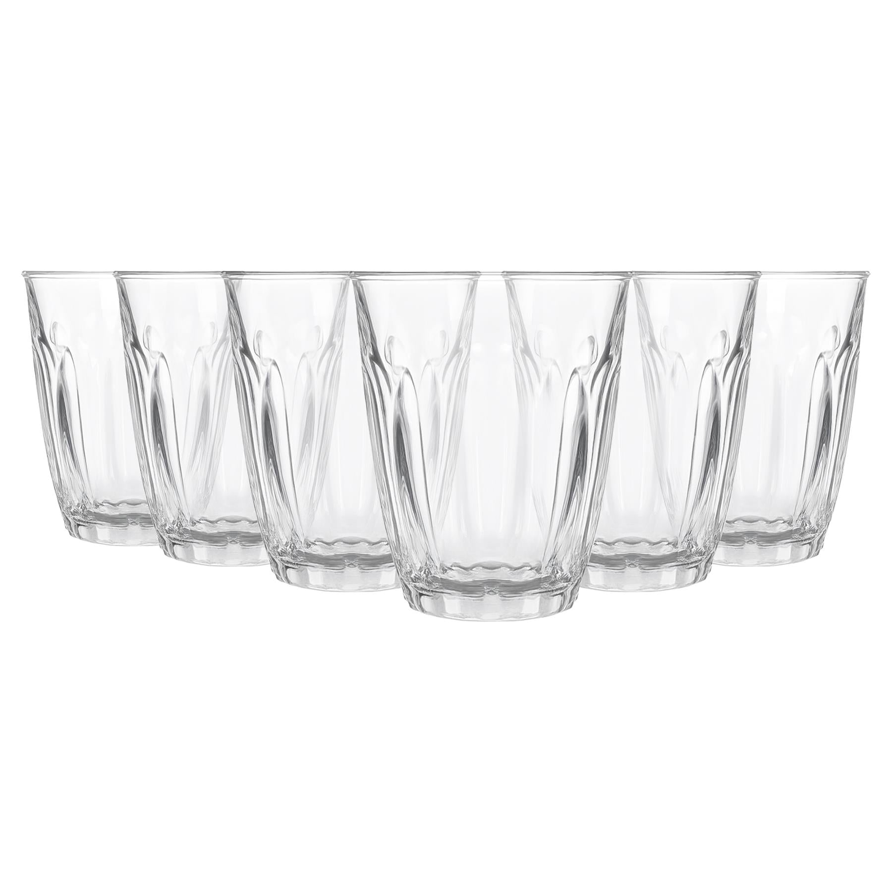 125ml Fluted Glass Tumblers - Pack of 6