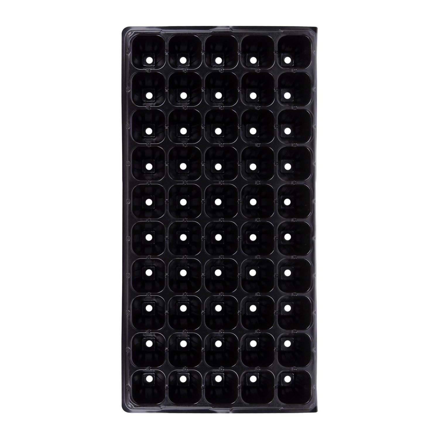 50pc Black Plastic Seed Starting Tray Set - By Green Blade