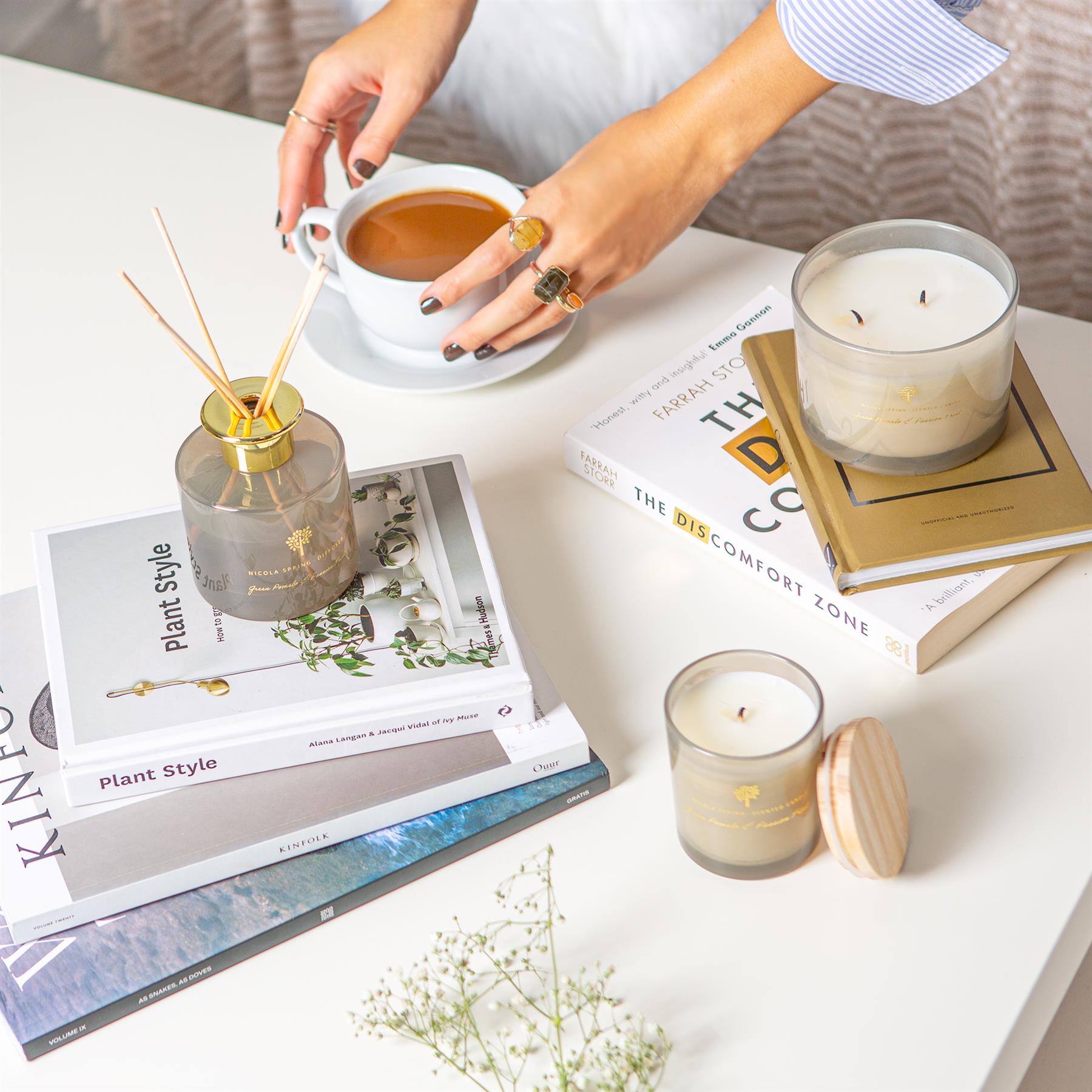200ml Green Pomelo & Passion Fruit Scented Reed Diffuser
