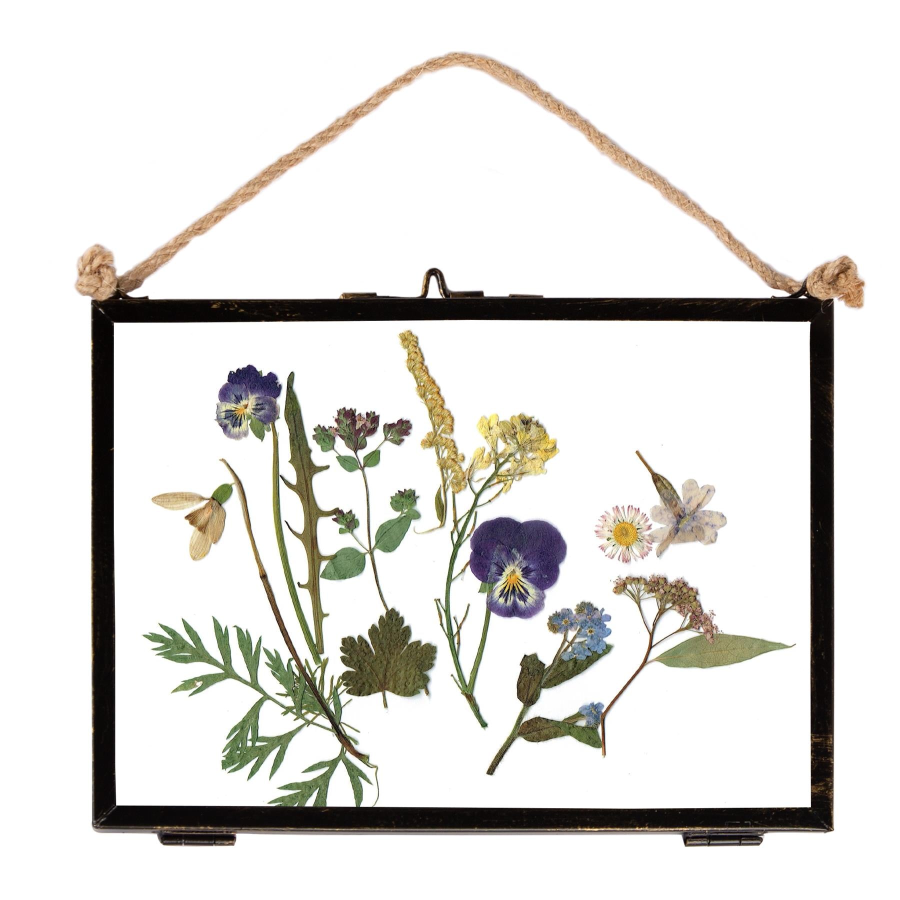 7" x 5" Glass Hanging Photo Frame - By Nicola Spring