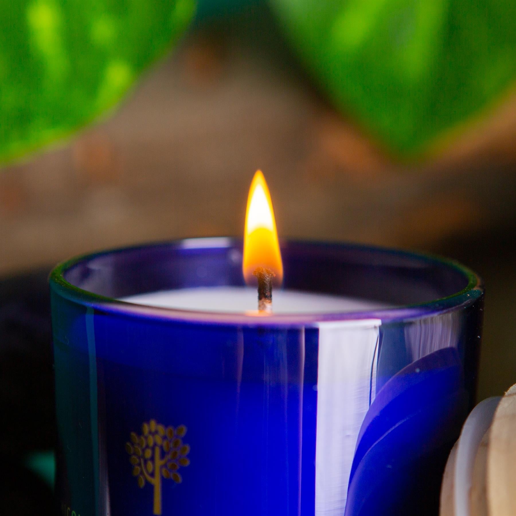 130g Patchouli & Rosewood Scented Soy Wax Candle