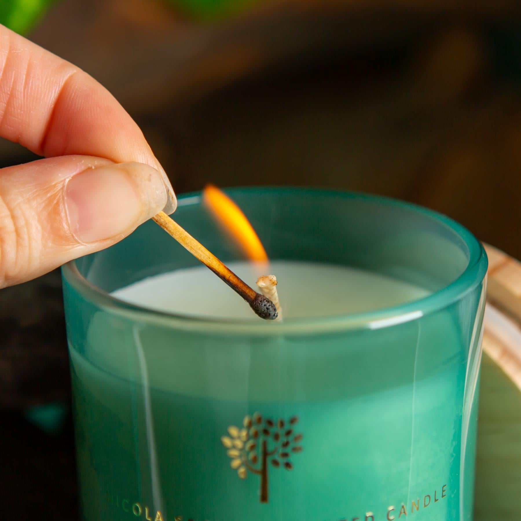 130g Sage & Seasalt Scented Soy Wax Candle
