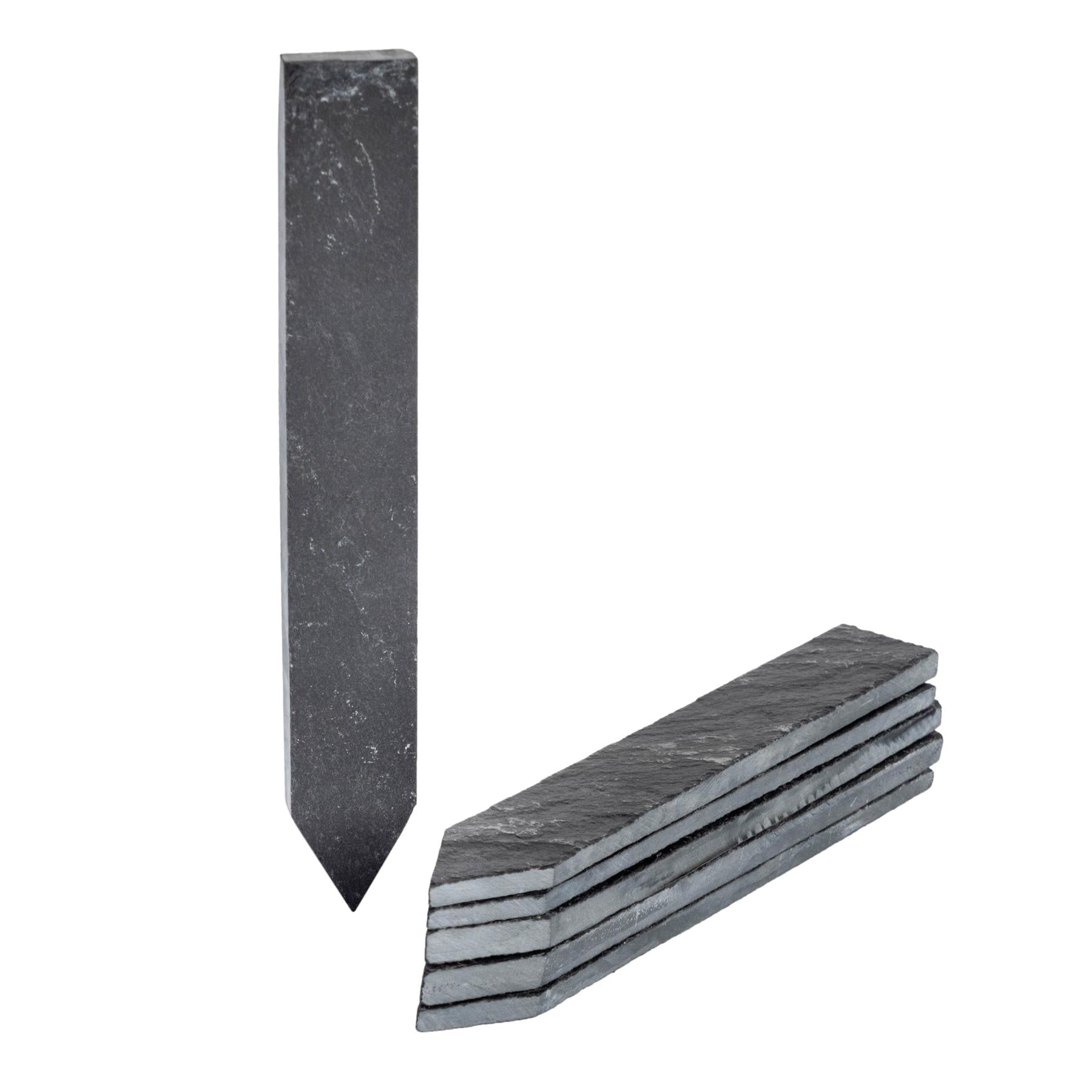 Slate Plant Markers - 2cm x 15.5cm - Pack of Six - By Nicola Spring