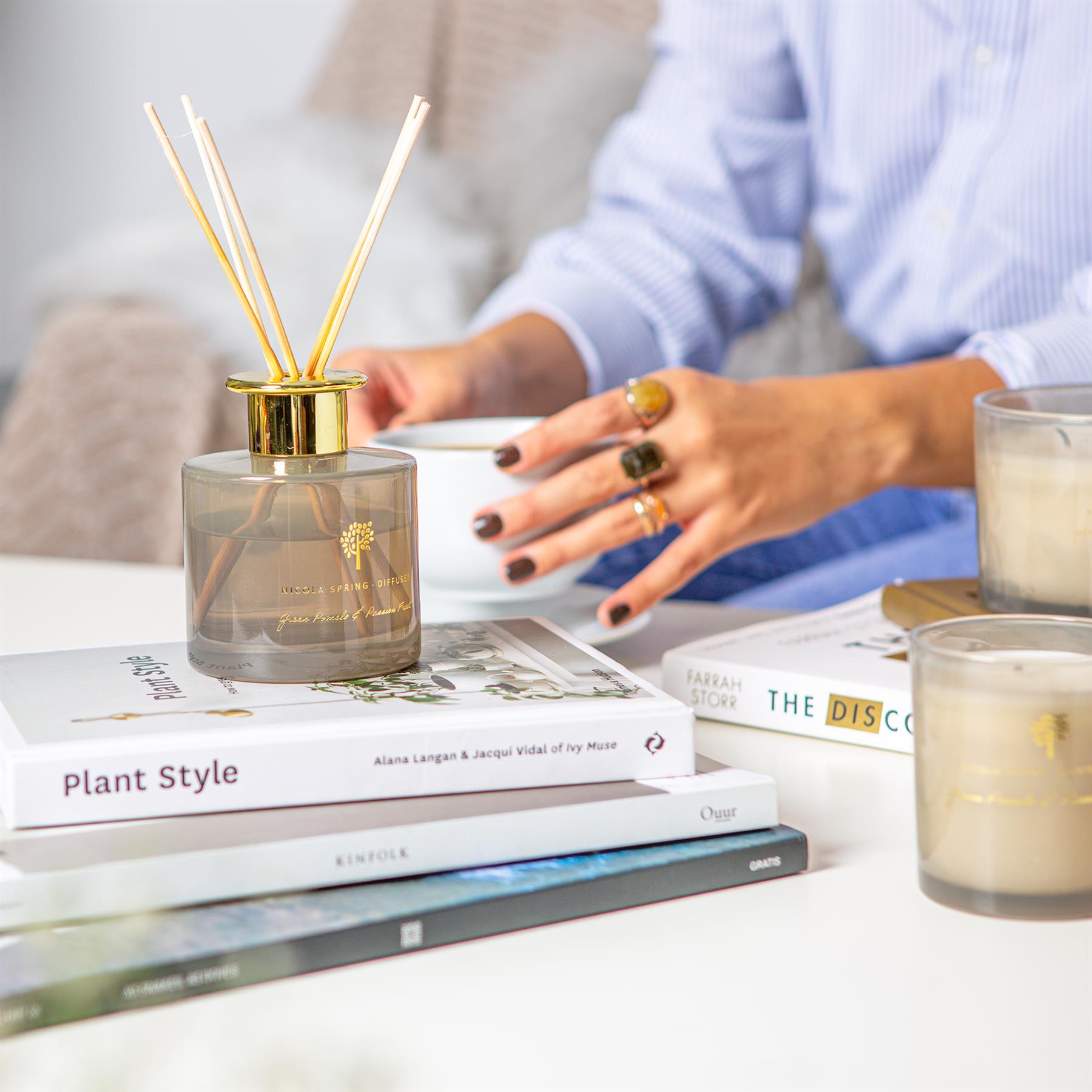 200ml Green Pomelo & Passion Fruit Scented Reed Diffuser