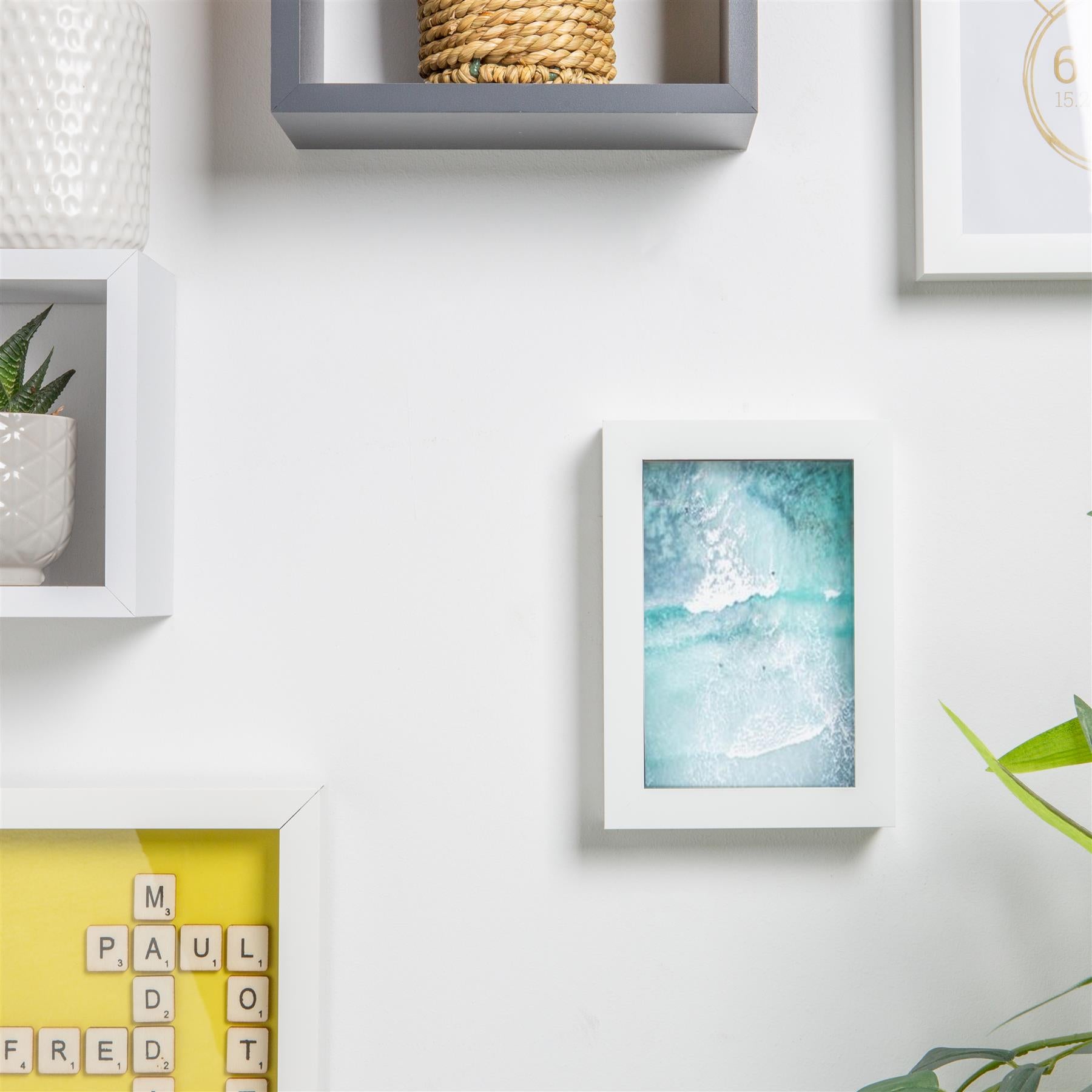 4" x 6" 3D Box Photo Frame - by Nicola Spring