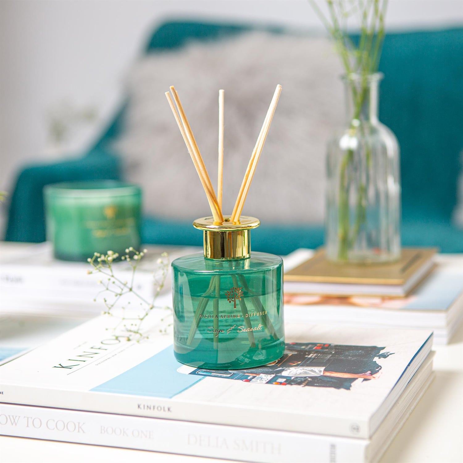 200ml Sage & Seasalt Scented Reed Diffuser