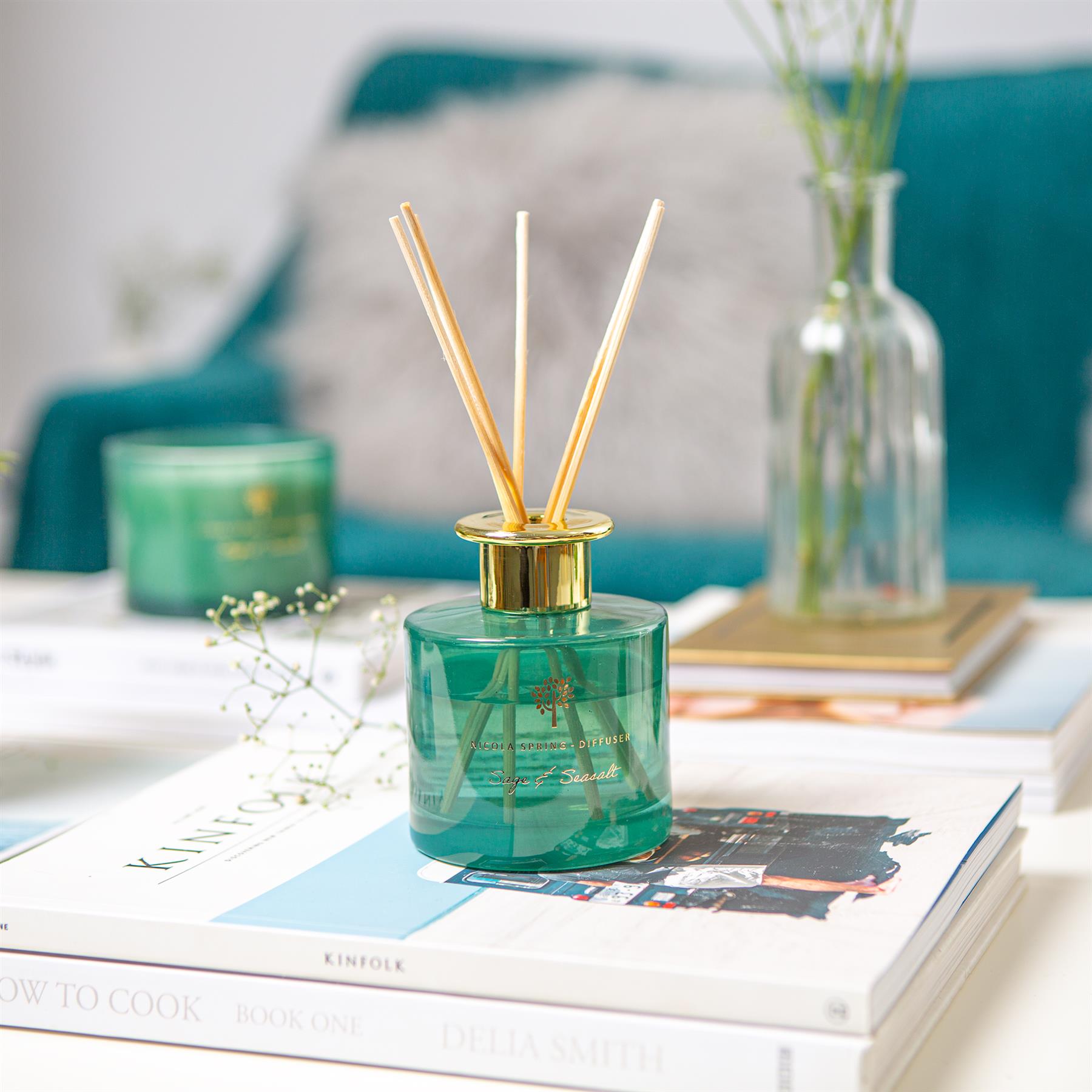 200ml Sage & Seasalt Scented Reed Diffuser