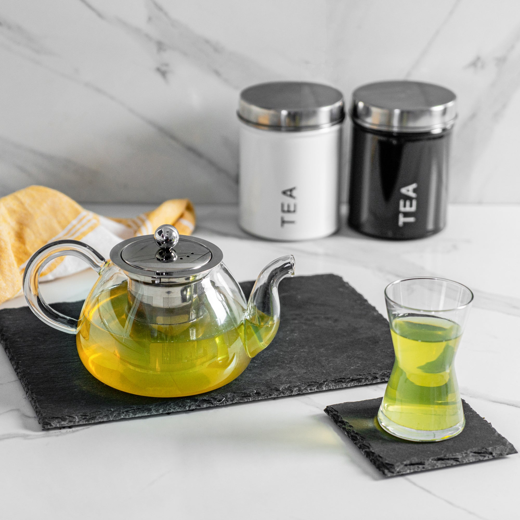 140ml Derin Turkish Glass Tea Cups - Pack of Six