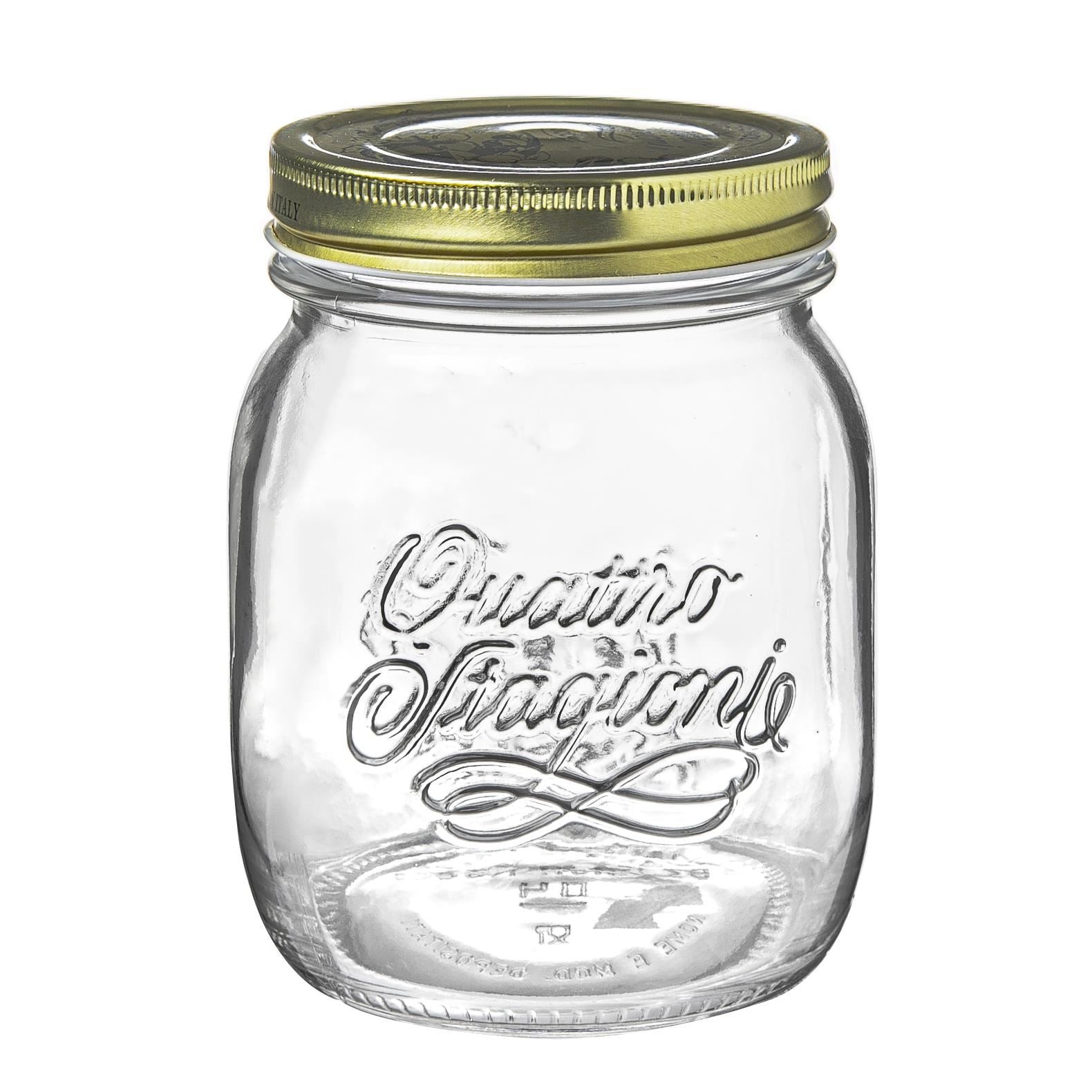 700ml Quattro Stagioni Glass Food Preserving Jar