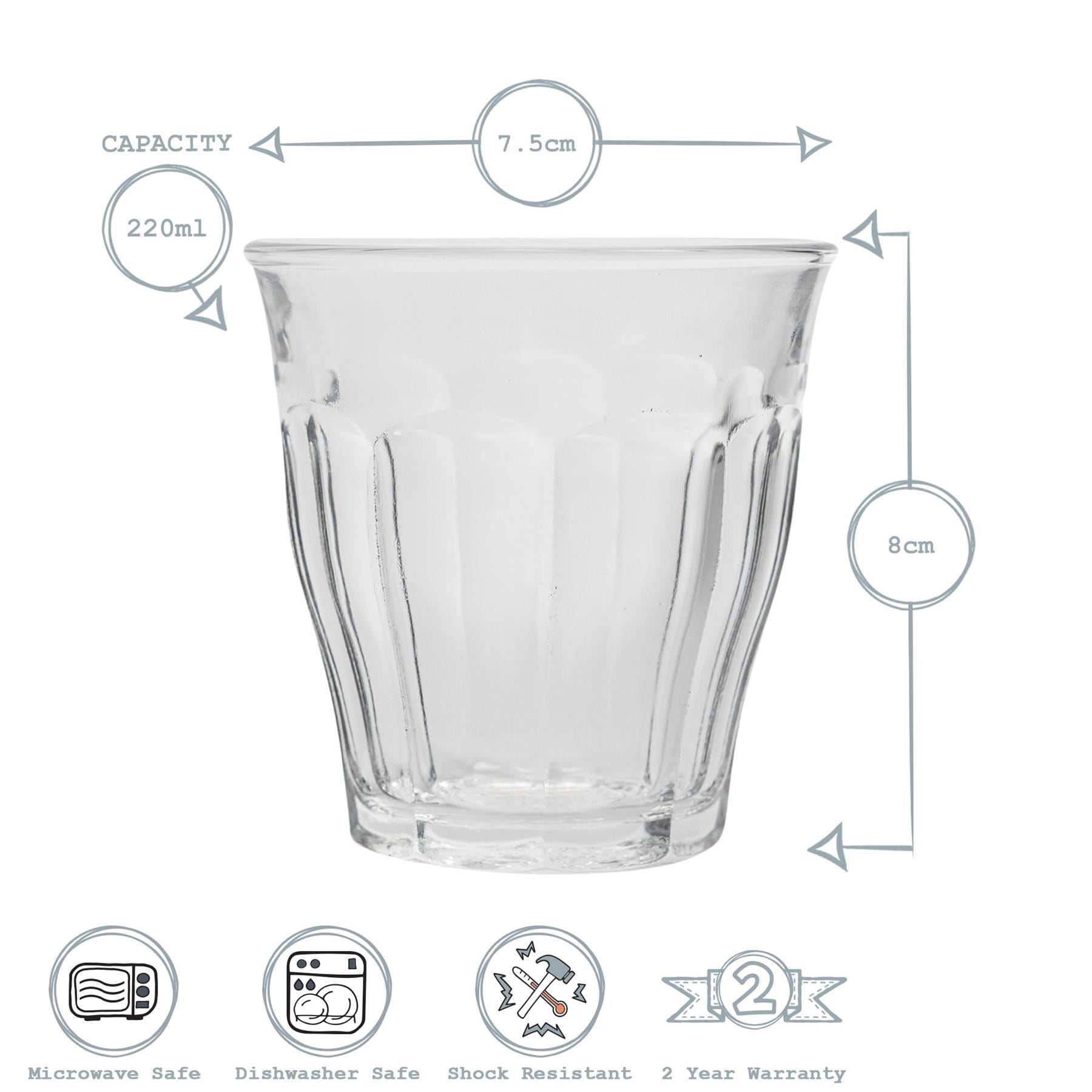 12pc Picardie Tumbler & Highball Glasses Set