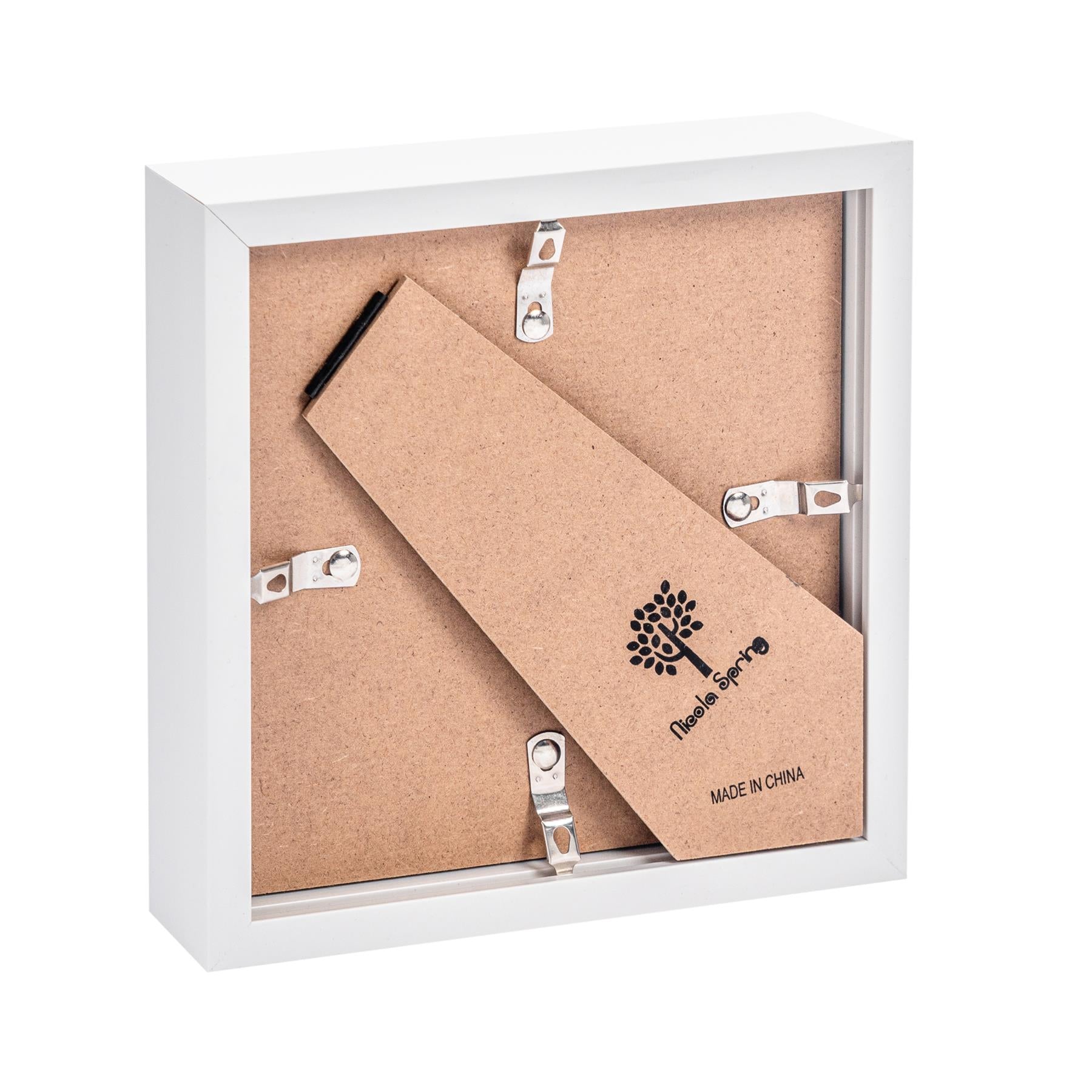 6" x 6" 3D Box Photo Frame - by Nicola Spring