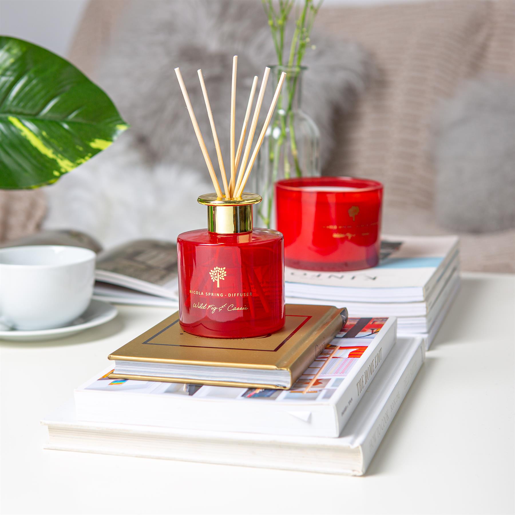 200ml Wild Fig & Cassis Scented Reed Diffuser