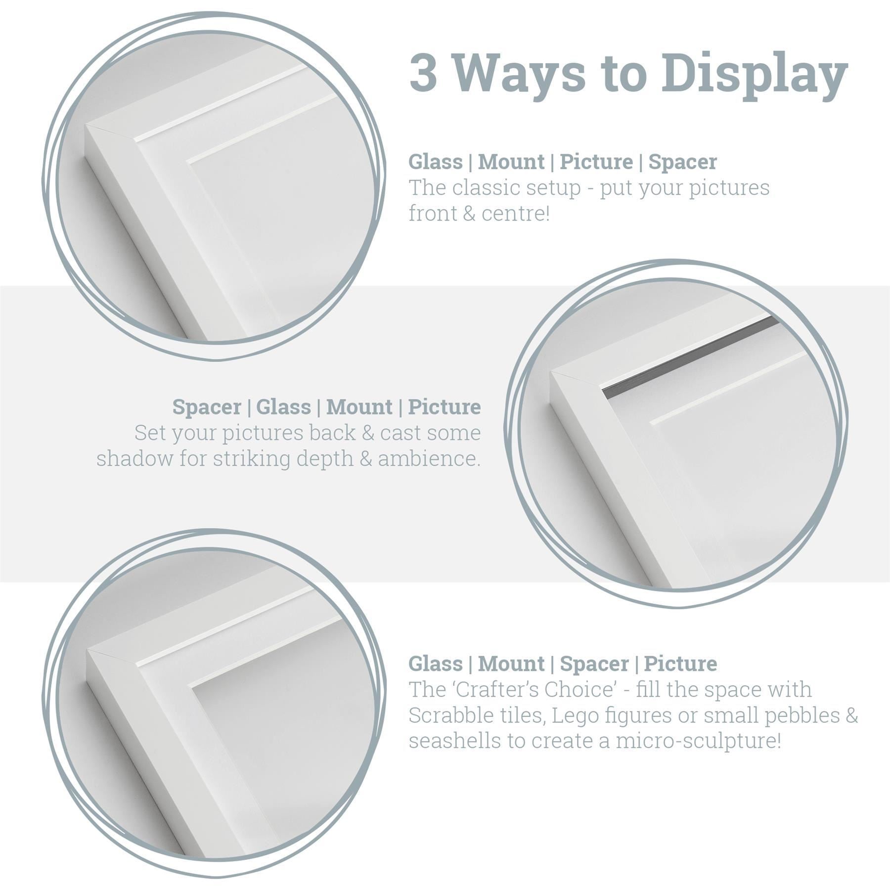4" x 6" Picture Mount for 8" x 10" Frame