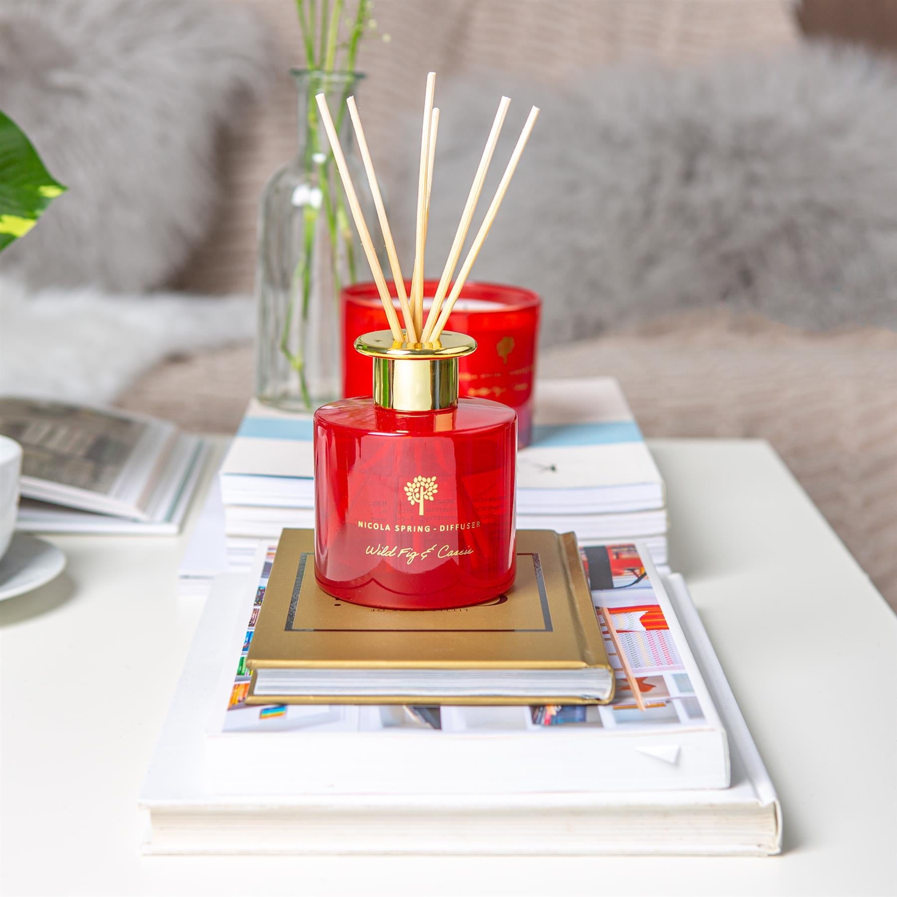 200ml Wild Fig & Cassis Scented Reed Diffuser