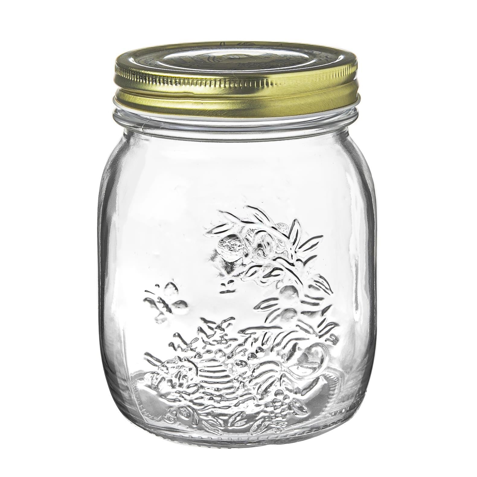700ml Quattro Stagioni Glass Food Preserving Jar