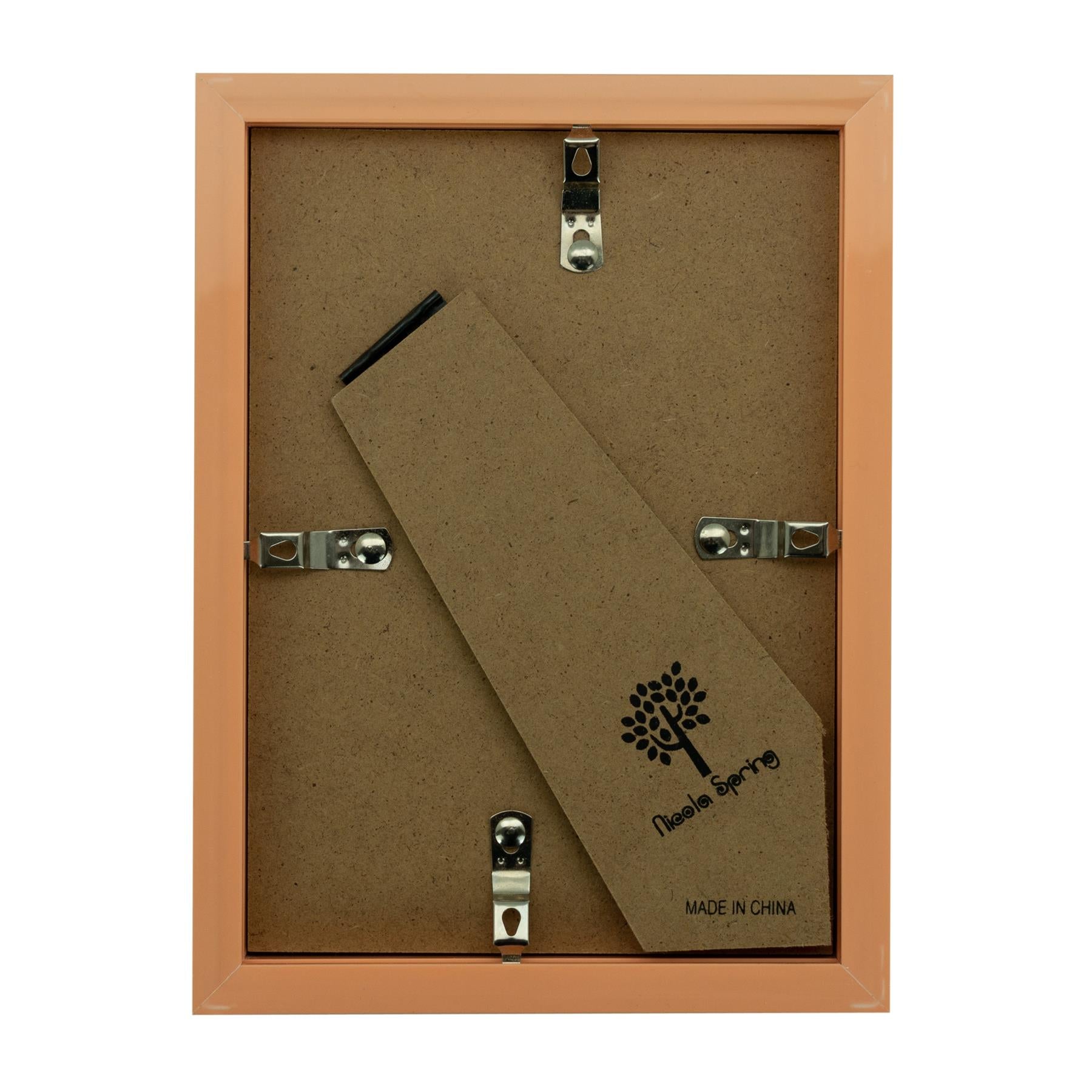 5" x 7" Light Wood 3D Box Photo Frame with 4" x 6" Mount