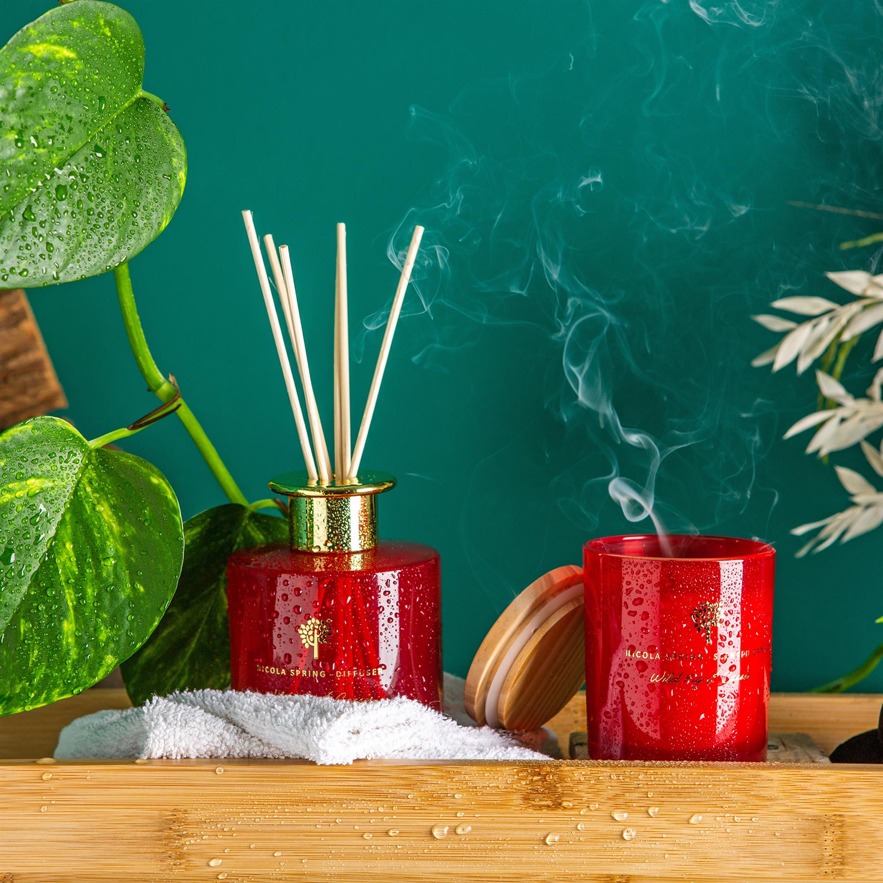 130g Wild Fig & Cassis Scented Soy Wax Candle