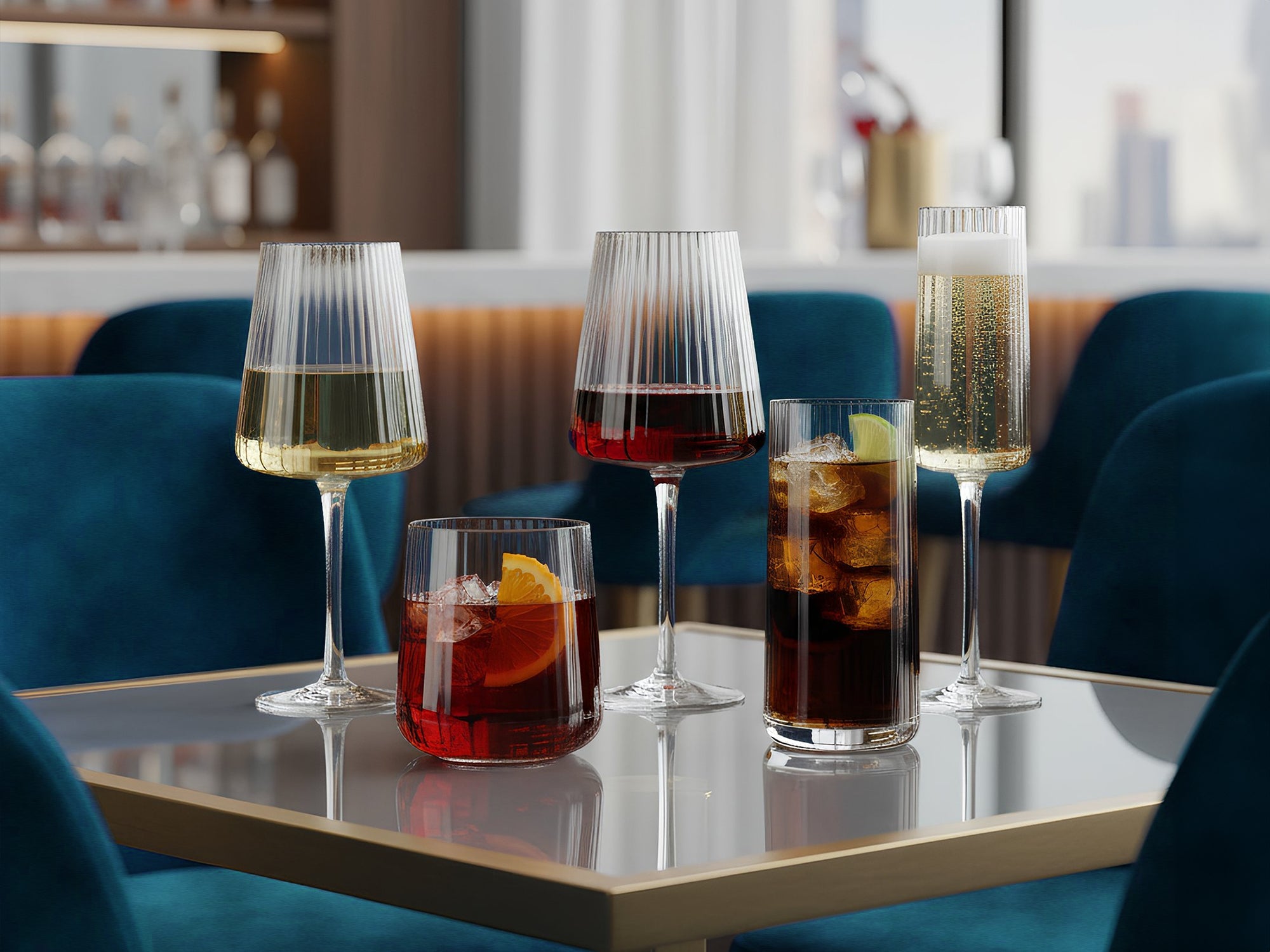 Argon Tableware Chelsea Crystal Range