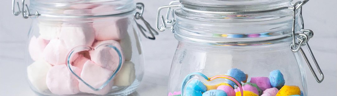 Heart Storage Jars Range