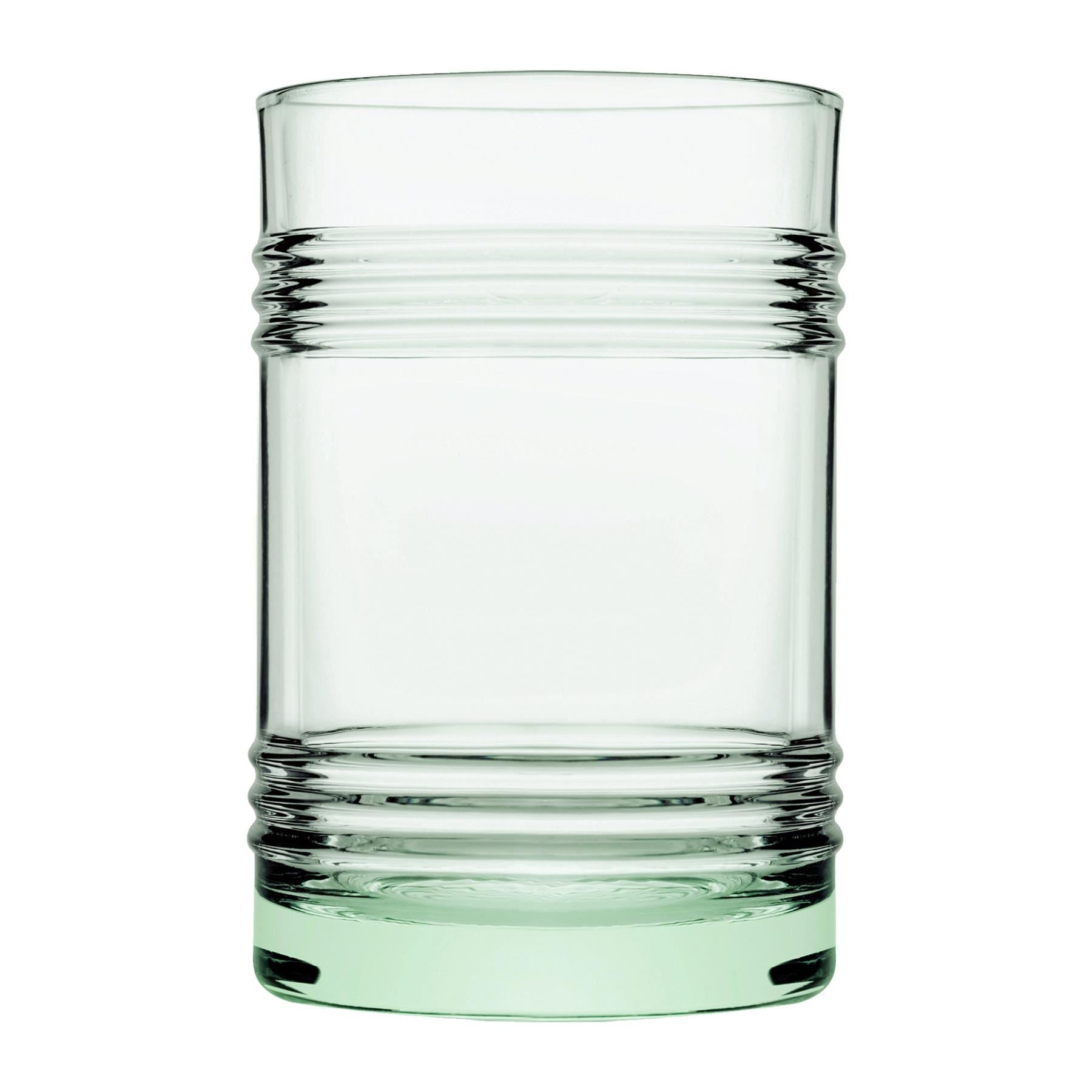 490ml Aware Tincan Recycled Highball Glasses - Green - Pack of 4