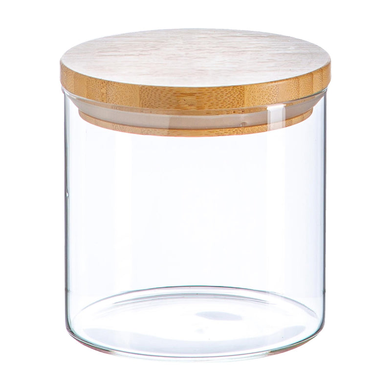 550ml Wooden Lid Storage Jar - By Argon Tableware