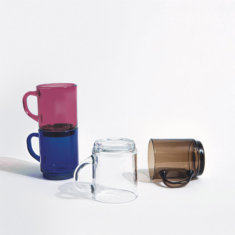 260ml Versailles Glass Mugs - Pack of Six - By Duralex