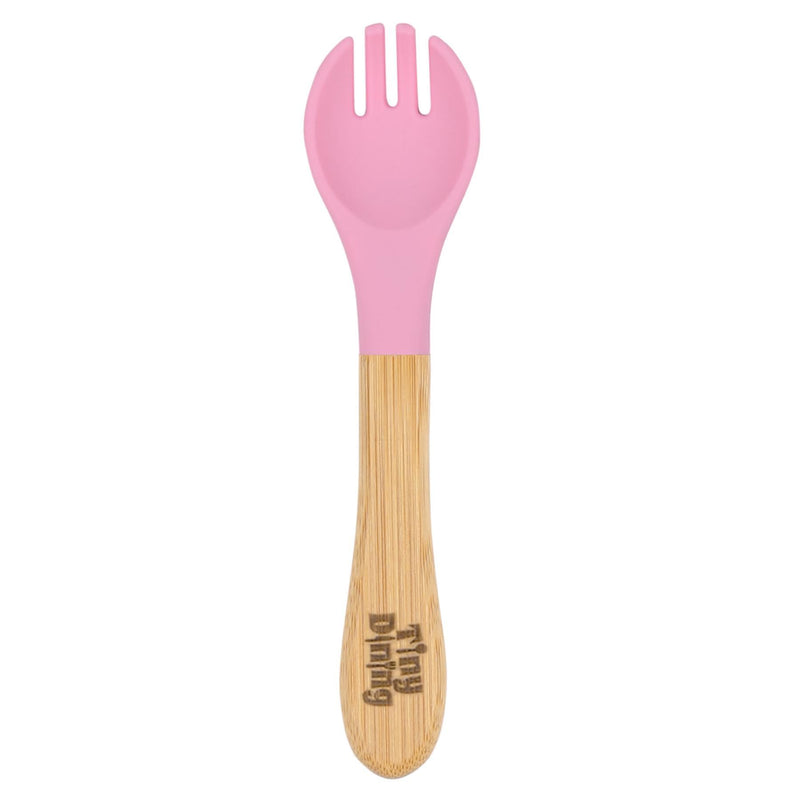 Bamboo Baby Weaning Fork with Silicone Tip - By Tiny Dining