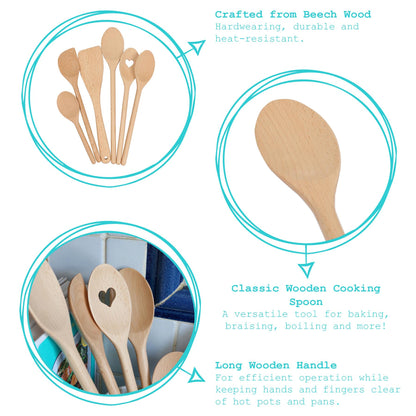 Wooden Cooking Spoon - 20cm