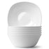 Square Opalware Pasta Bowls - 21cm - White - Pack of 6