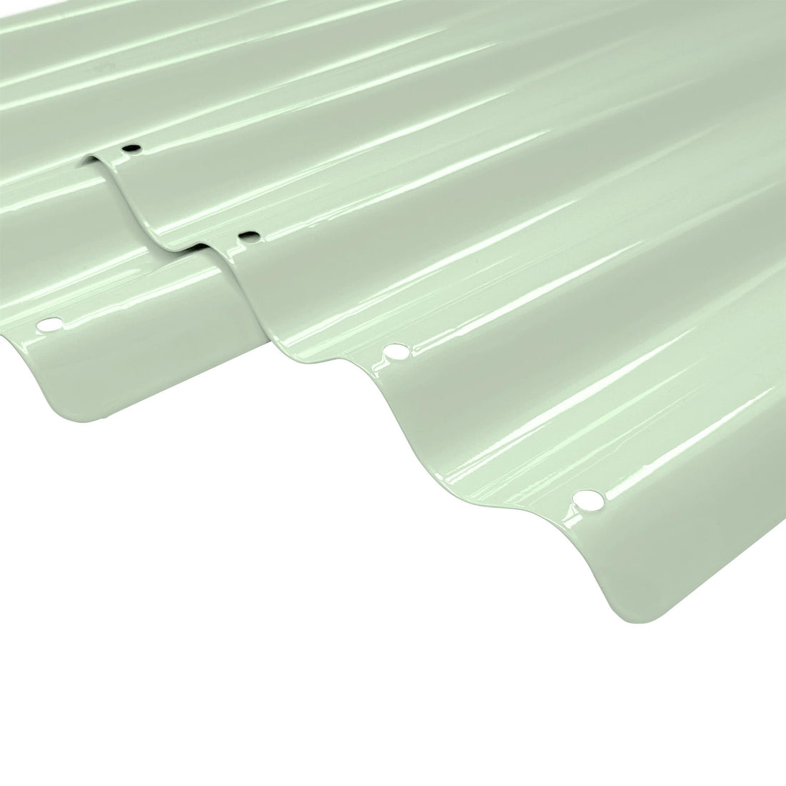 Green Galvanised Steel Raised Garden Bed Extension Set - 50cm
