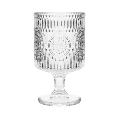 270ml Amore Ribbed Wine Glasses - Pack of 6